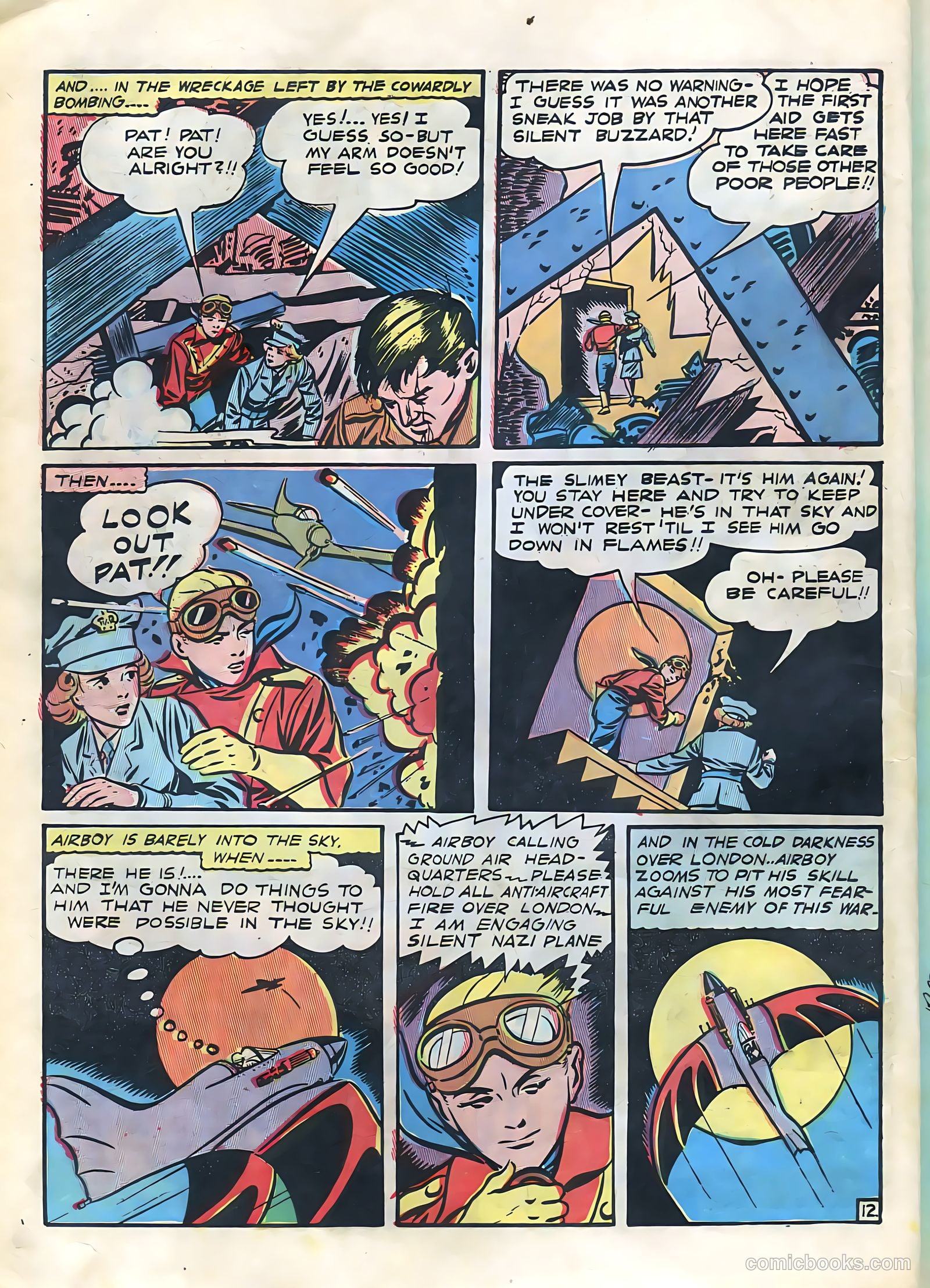 Air Fighters Comics #10 (1943) — page 14 of 68
