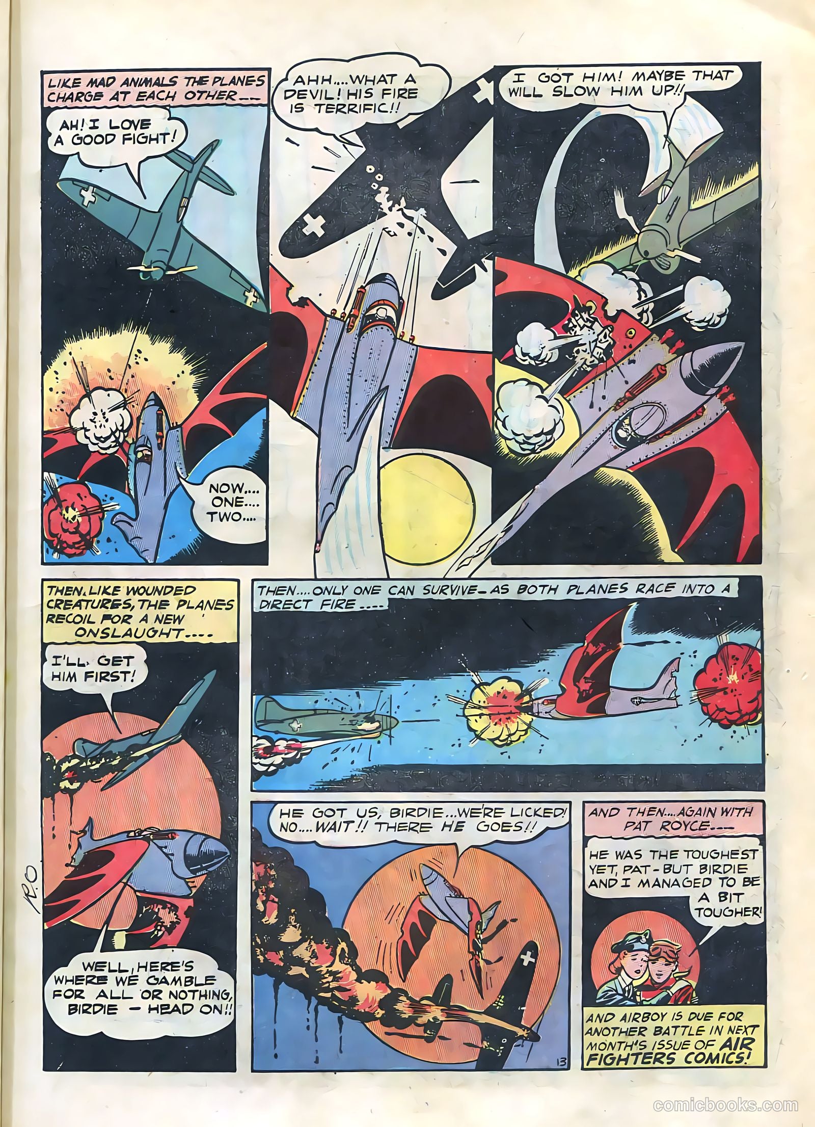 Air Fighters Comics #10 (1943) — page 15 of 68