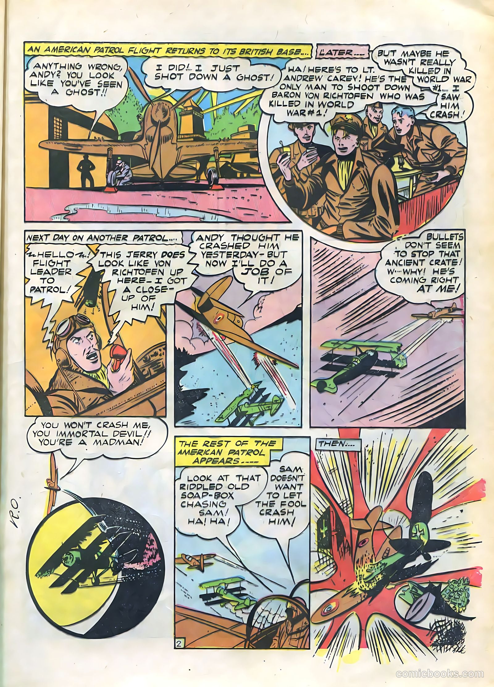 Air Fighters Comics #10 (1943) — page 17 of 68
