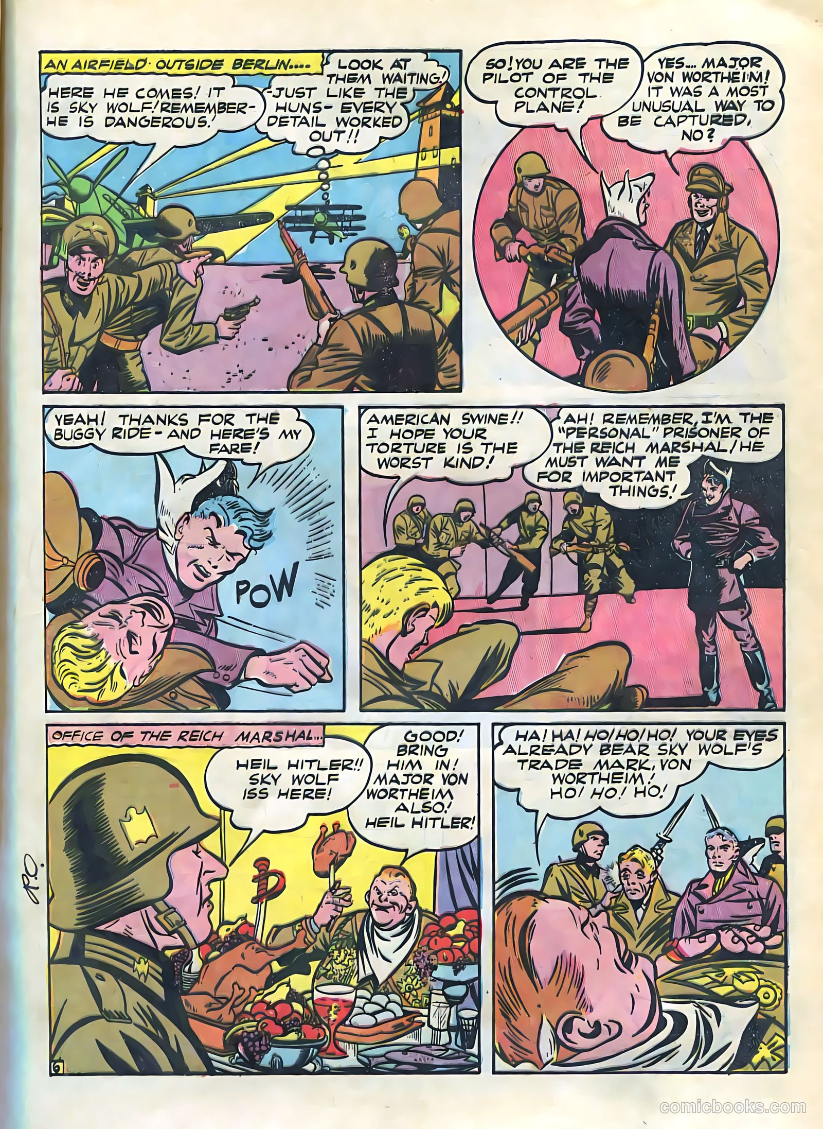 Air Fighters Comics #10 (1943) — page 21 of 68