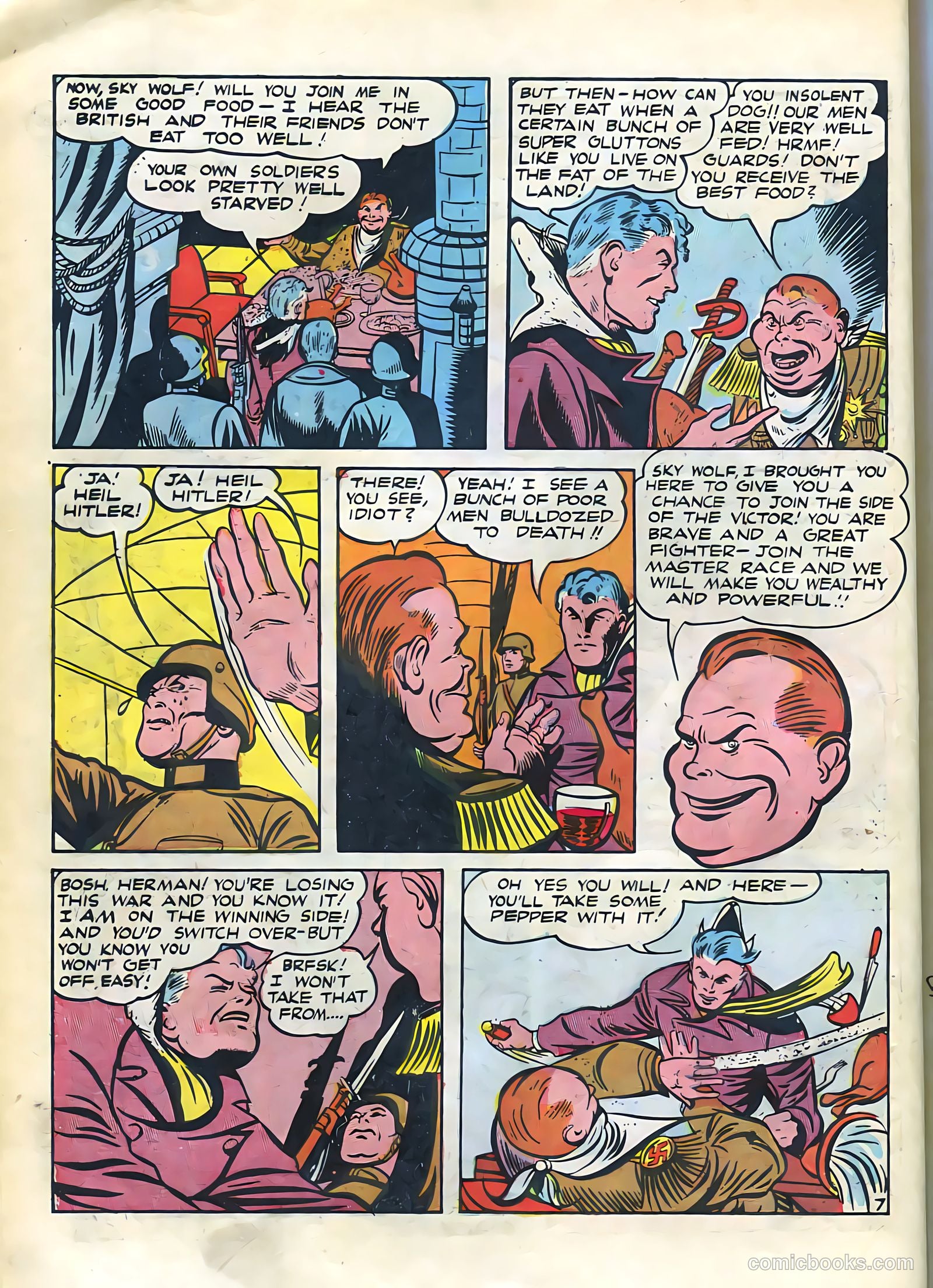 Air Fighters Comics #10 (1943) — page 22 of 68