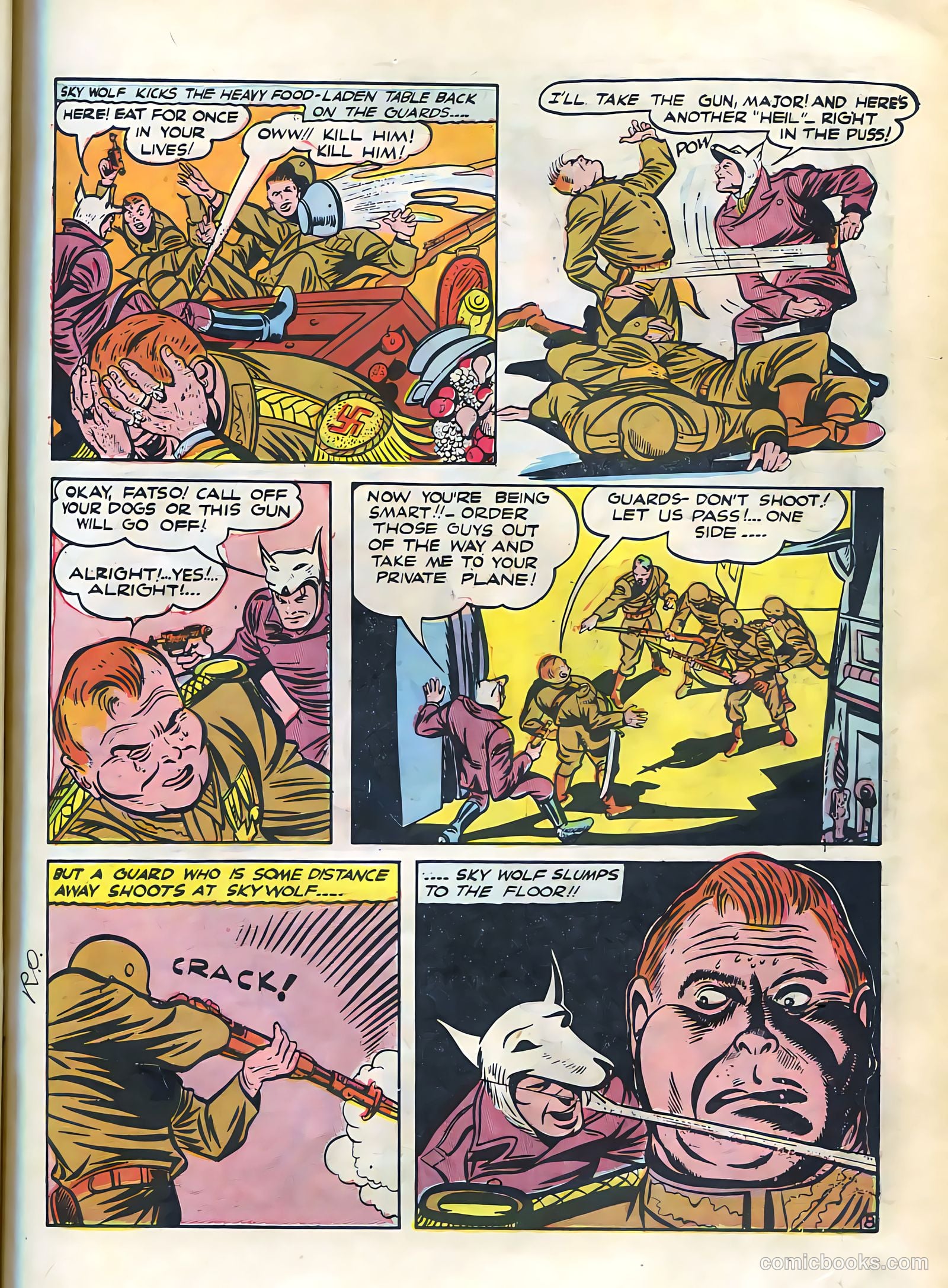 Air Fighters Comics #10 (1943) — page 23 of 68