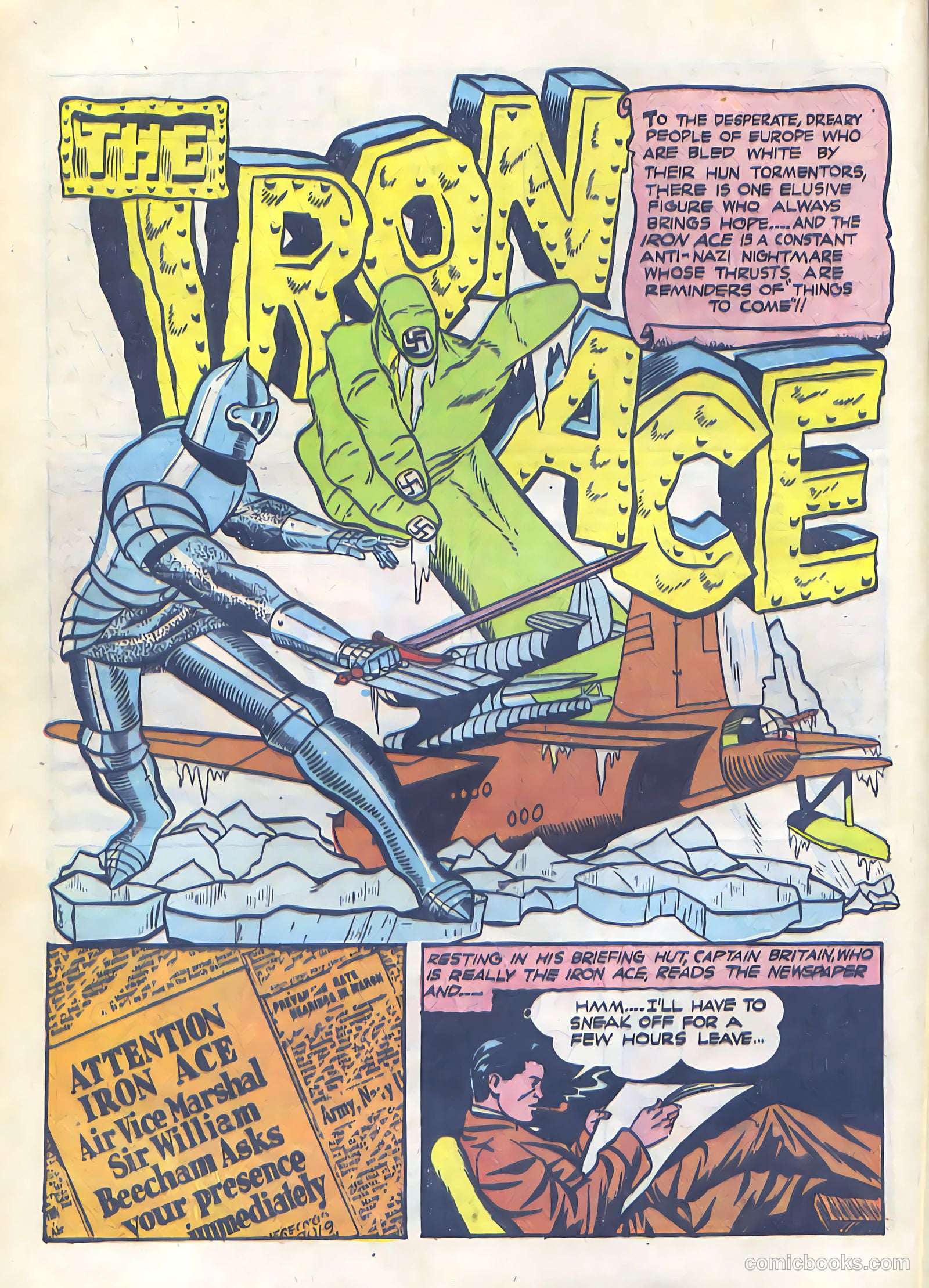 Air Fighters Comics #10 (1943) — page 32 of 68