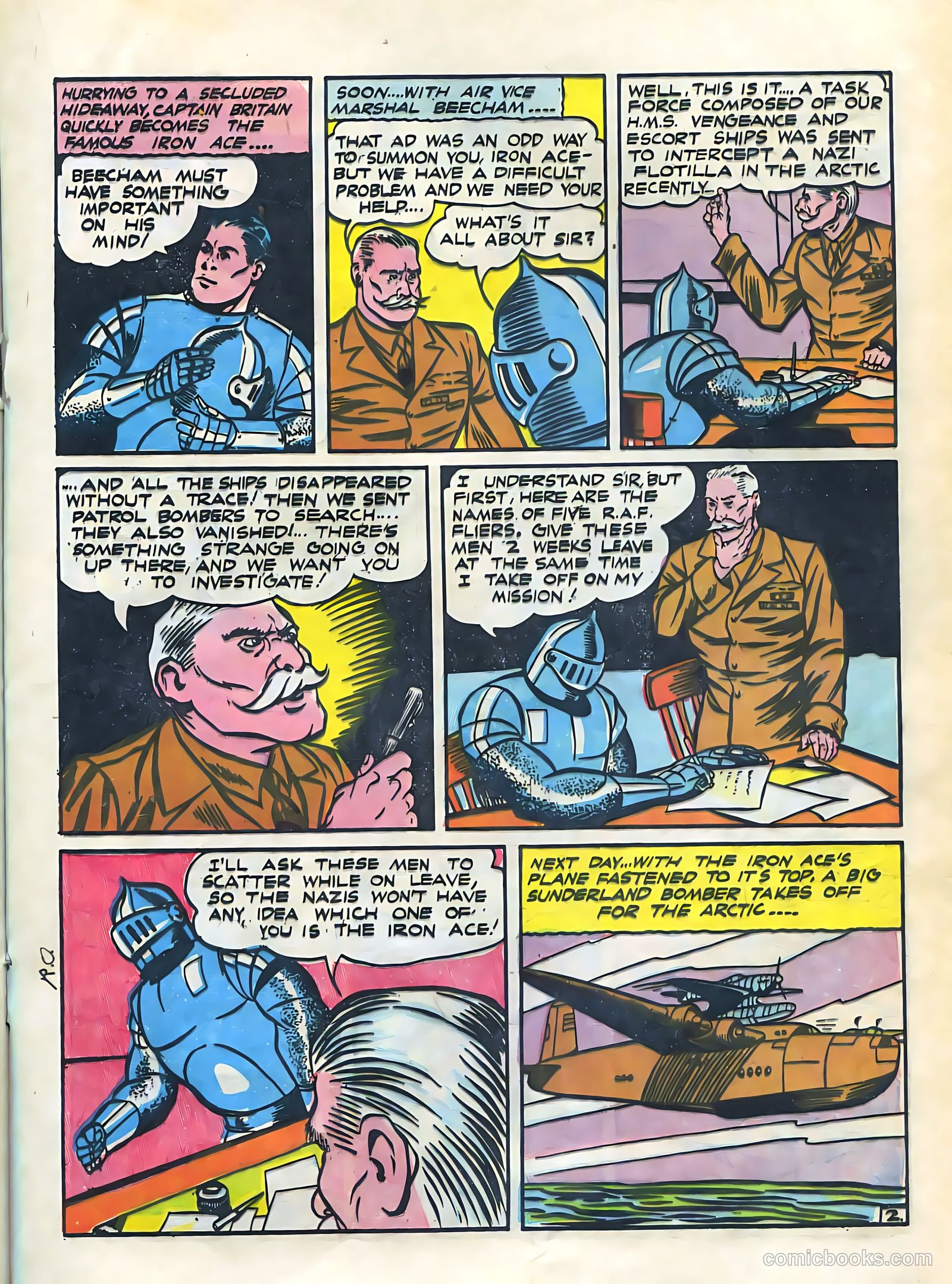 Air Fighters Comics #10 (1943) — page 33 of 68