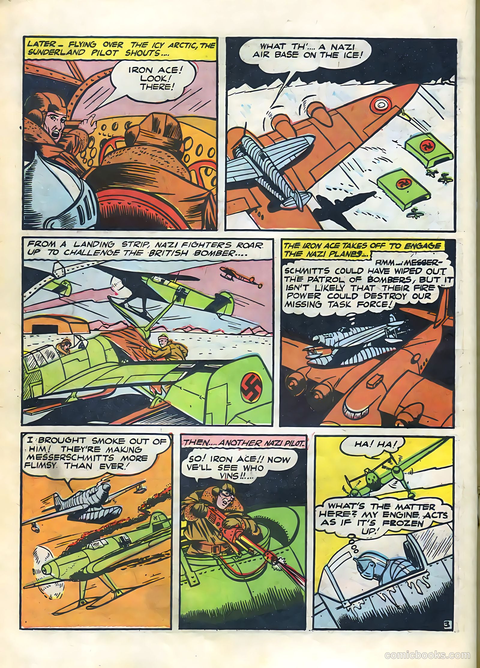 Air Fighters Comics #10 (1943) — page 34 of 68