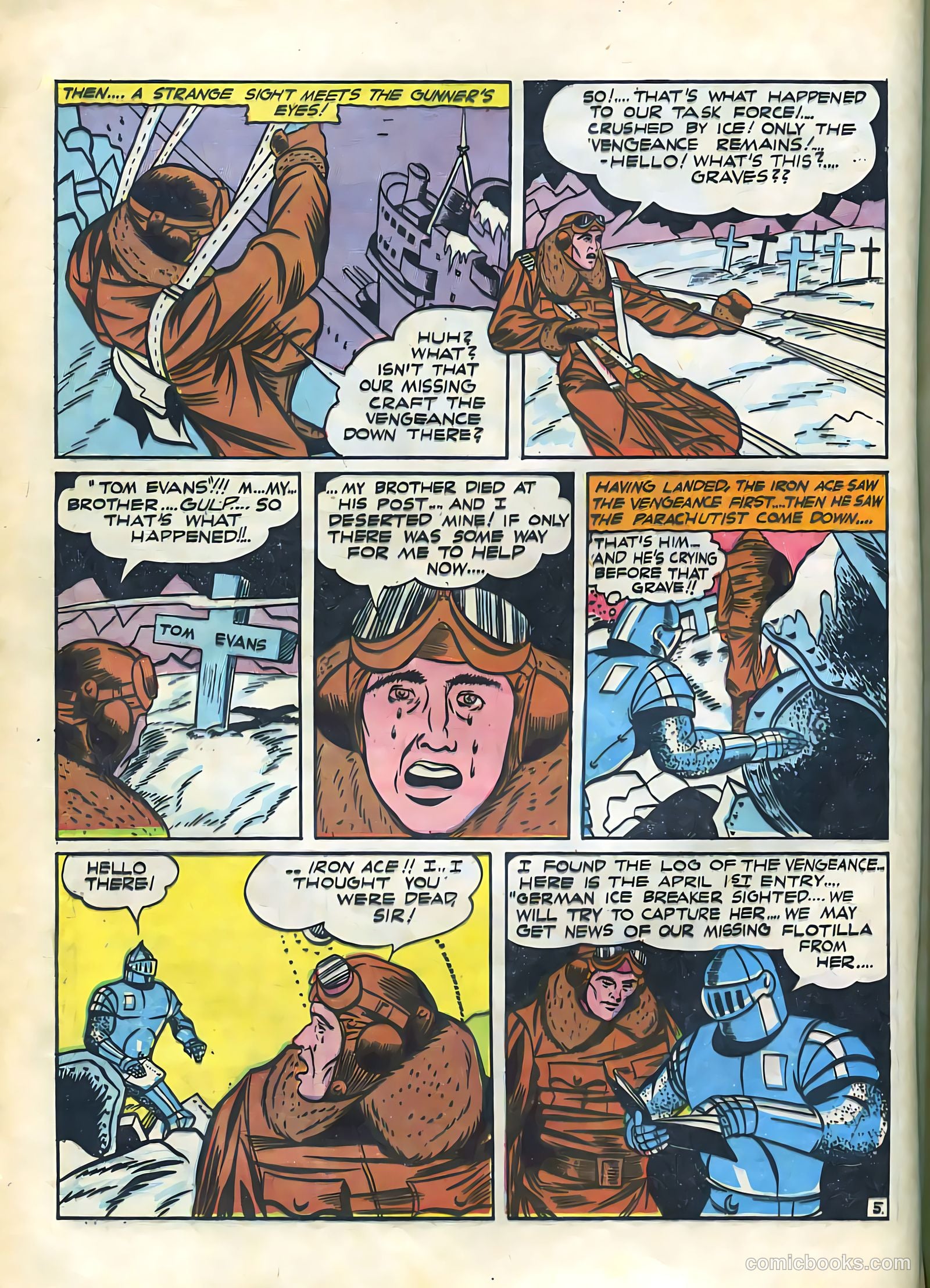 Air Fighters Comics #10 (1943) — page 36 of 68