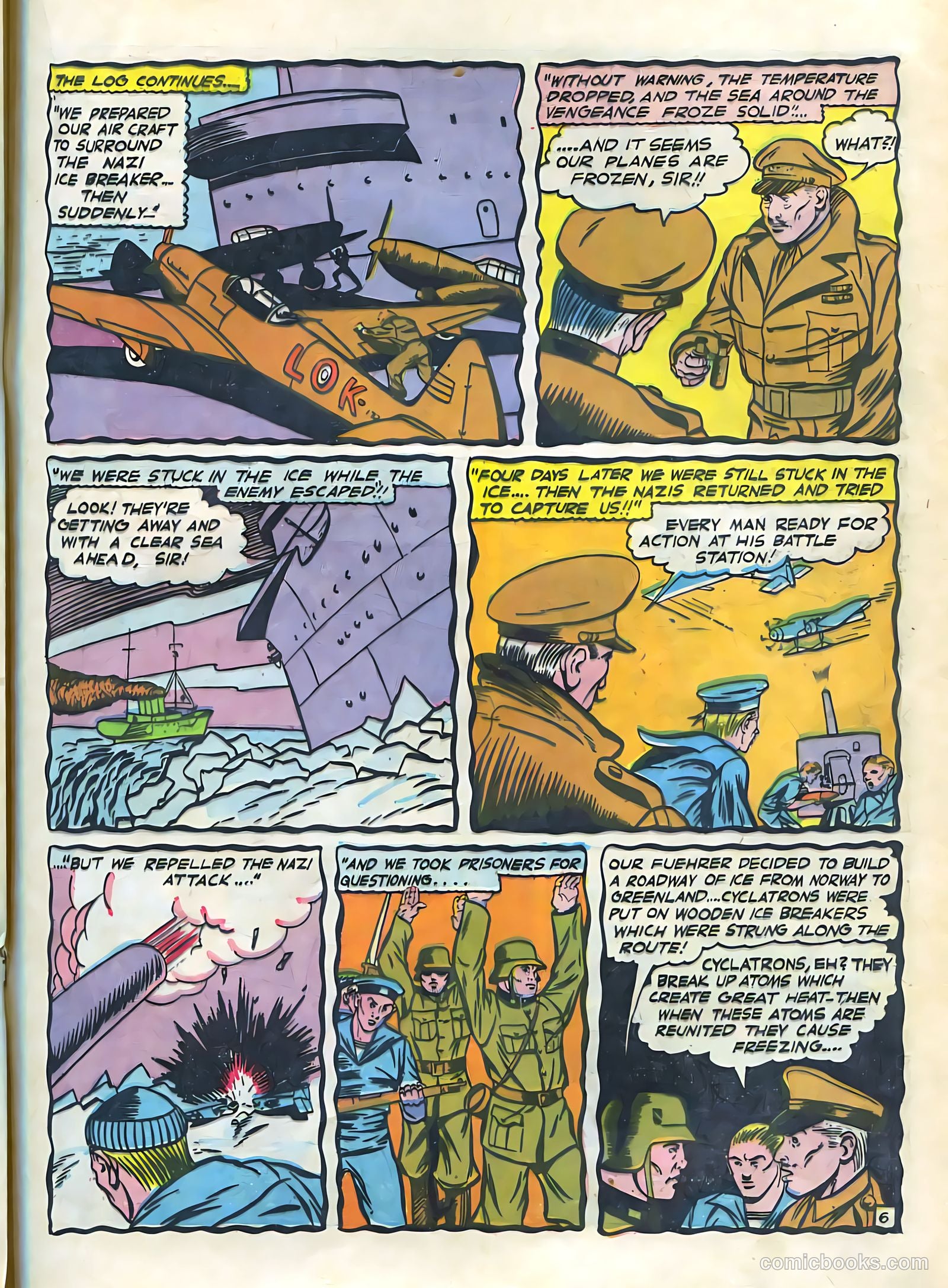 Air Fighters Comics #10 (1943) — page 37 of 68