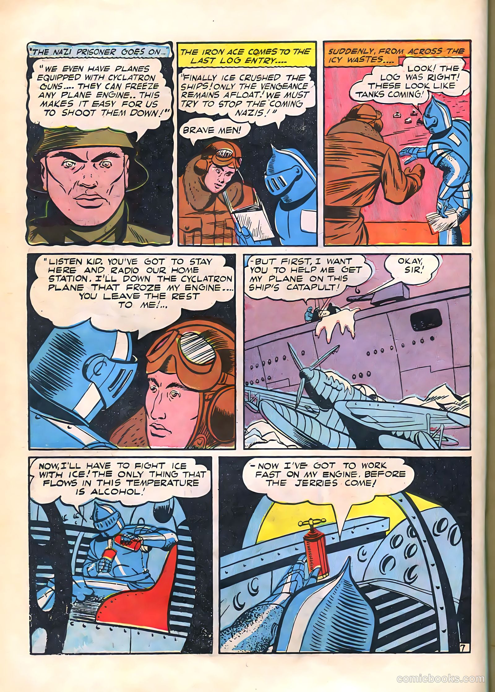 Air Fighters Comics #10 (1943) — page 38 of 68