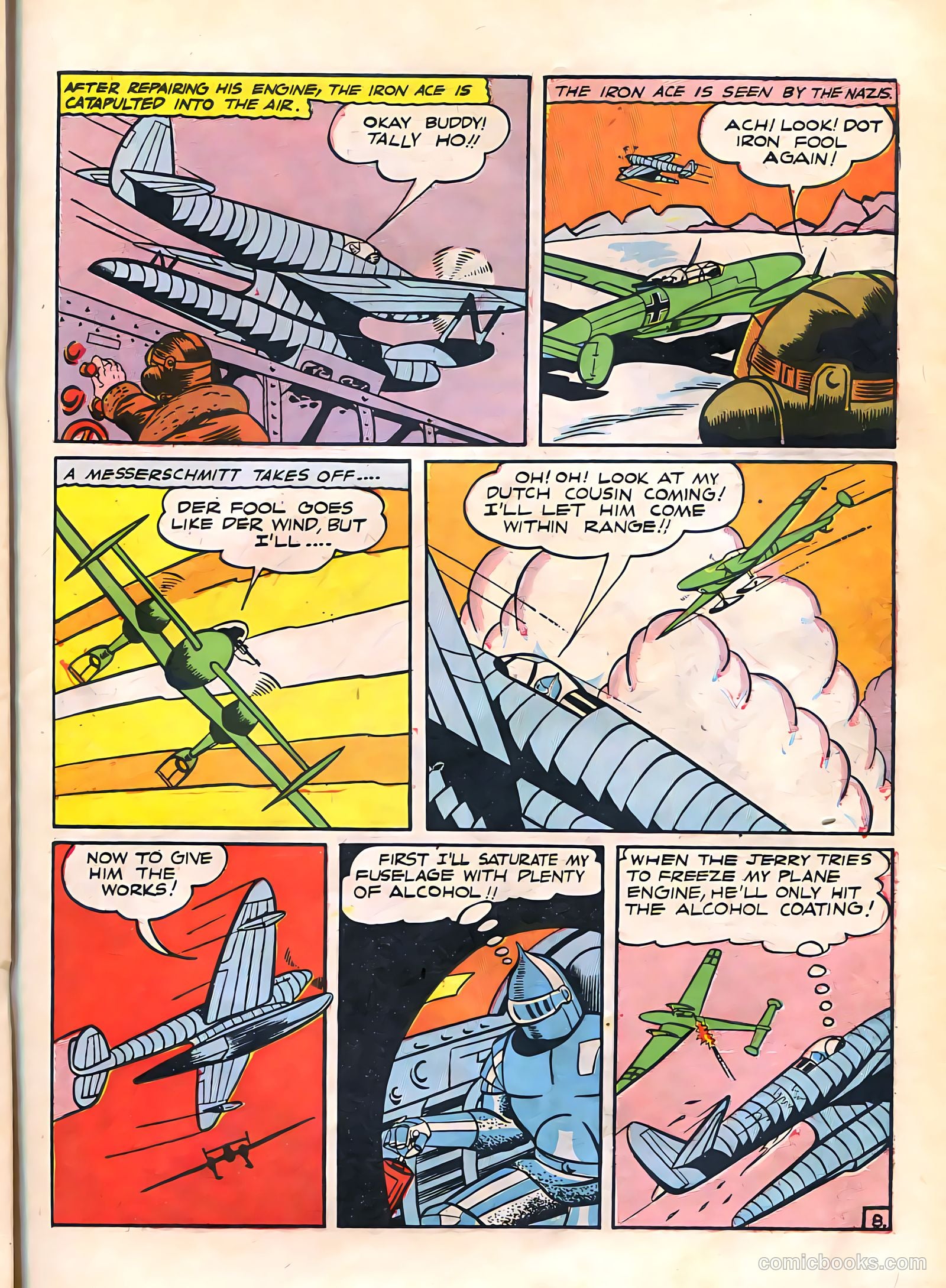Air Fighters Comics #10 (1943) — page 39 of 68