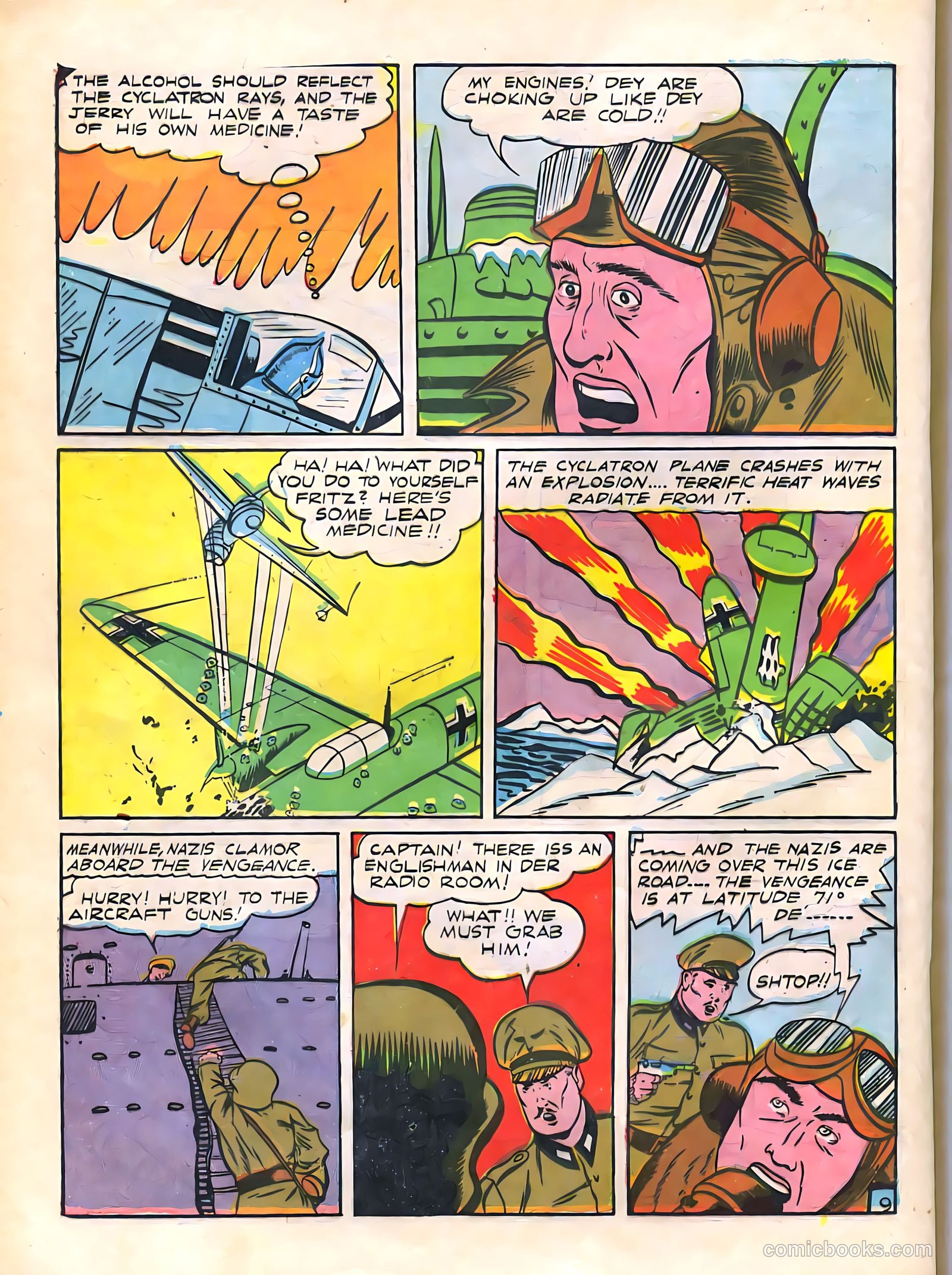 Air Fighters Comics #10 (1943) — page 40 of 68