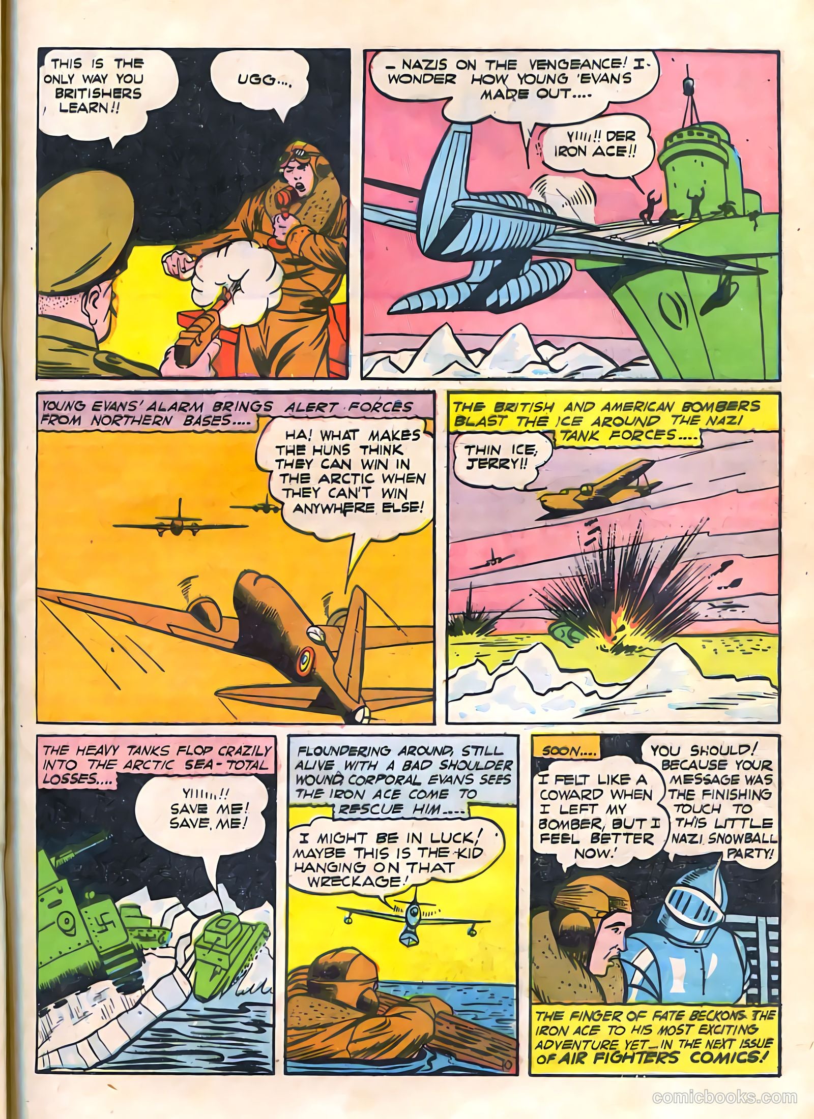 Air Fighters Comics #10 (1943) — page 41 of 68