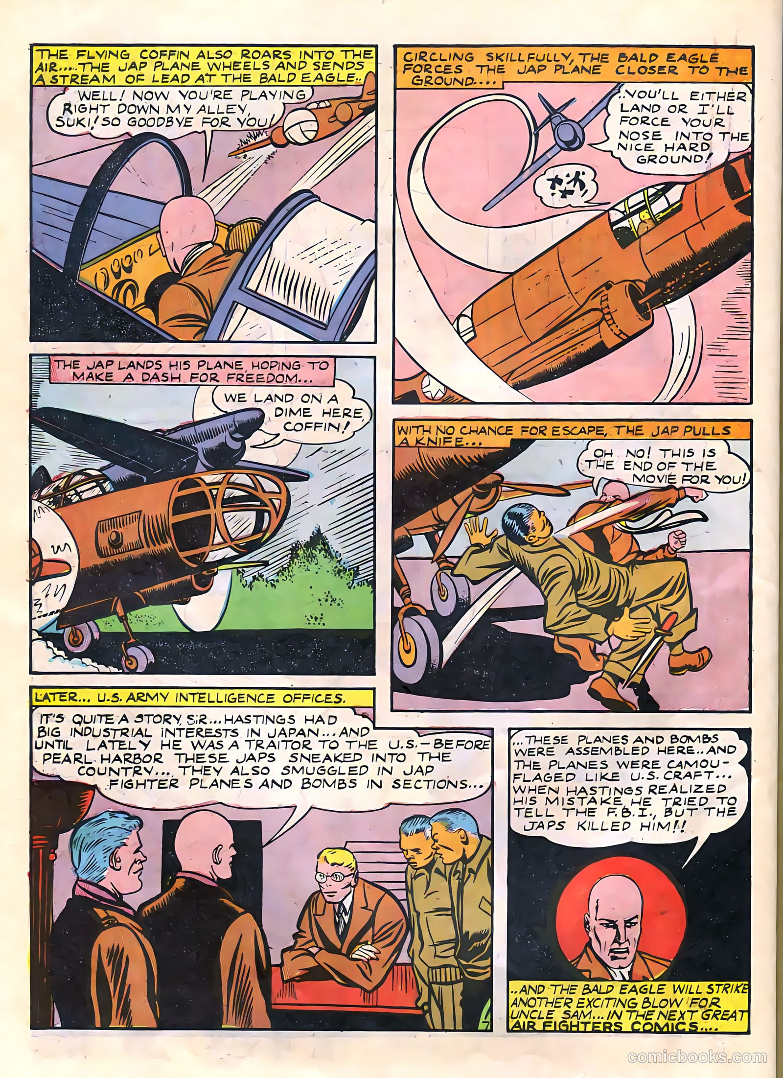 Air Fighters Comics #10 (1943) — page 50 of 68