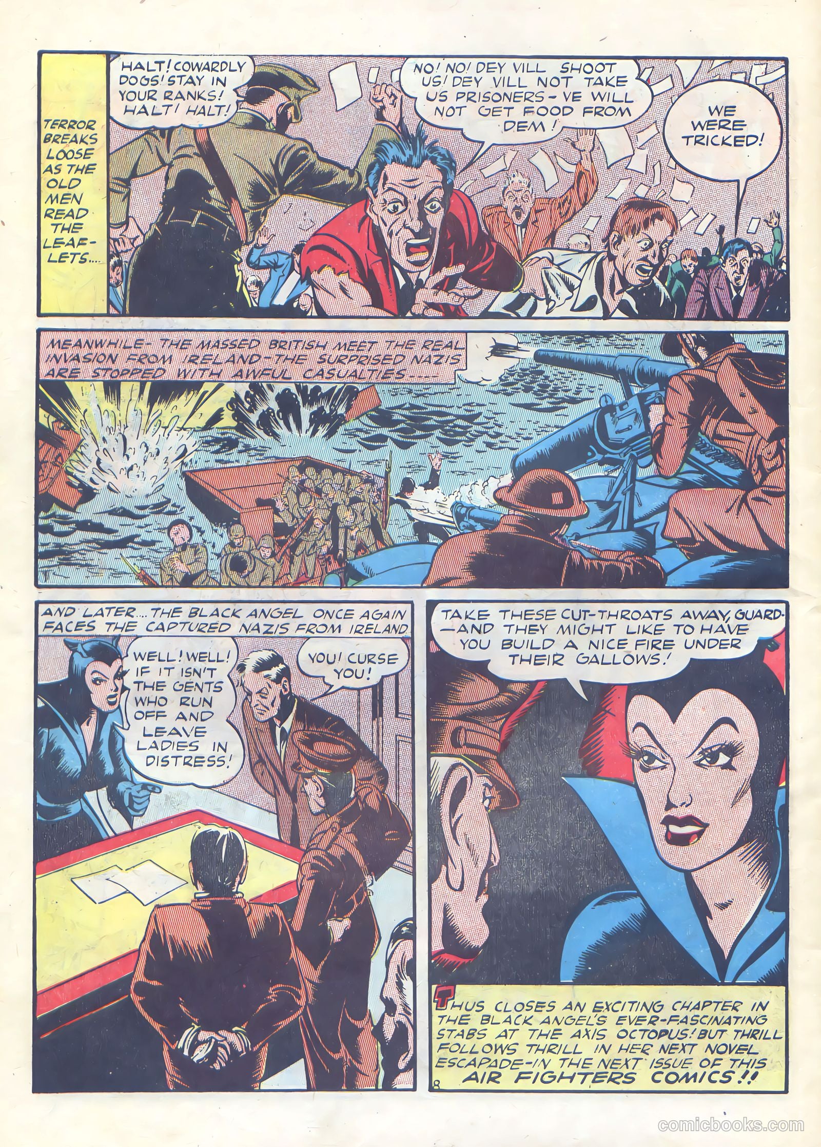 Air Fighters Comics #10 (1943) — page 58 of 68