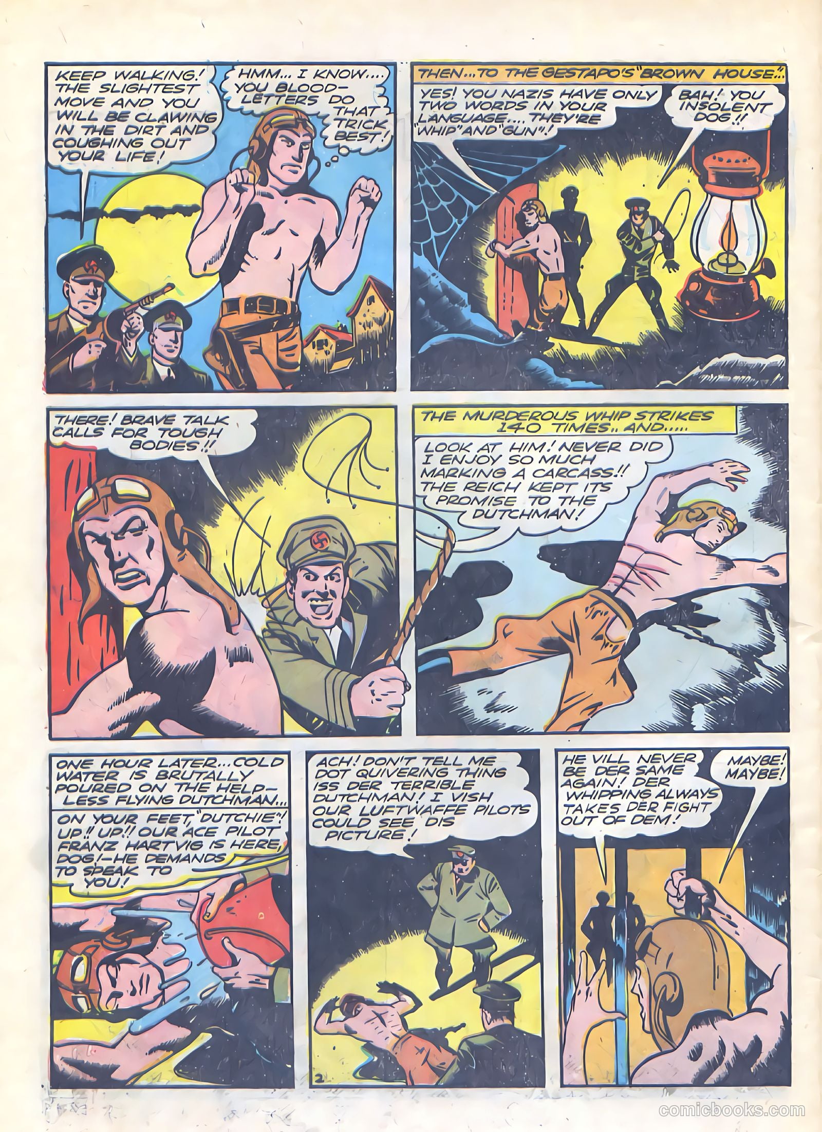 Air Fighters Comics #10 (1943) — page 60 of 68