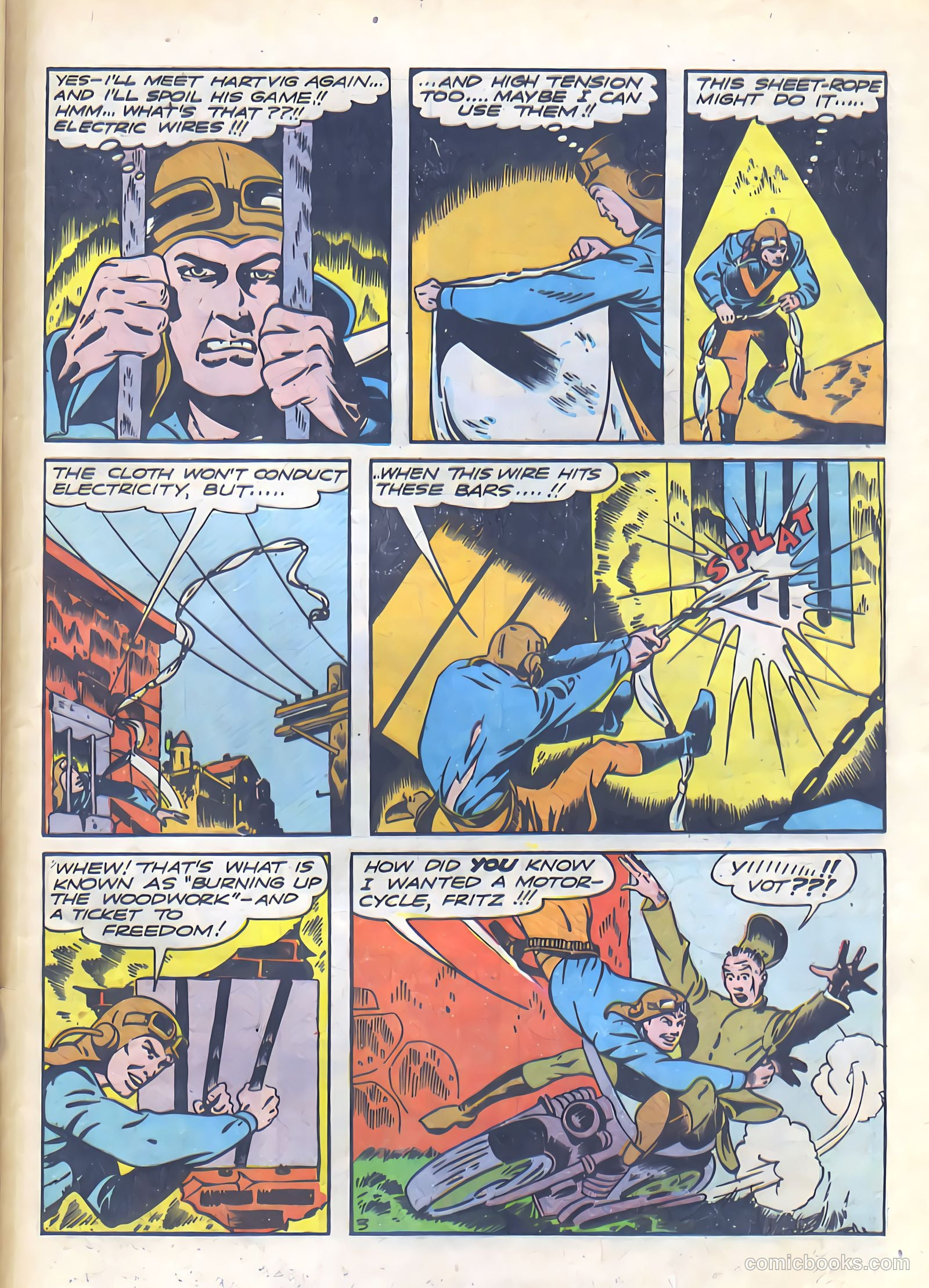 Air Fighters Comics #10 (1943) — page 61 of 68