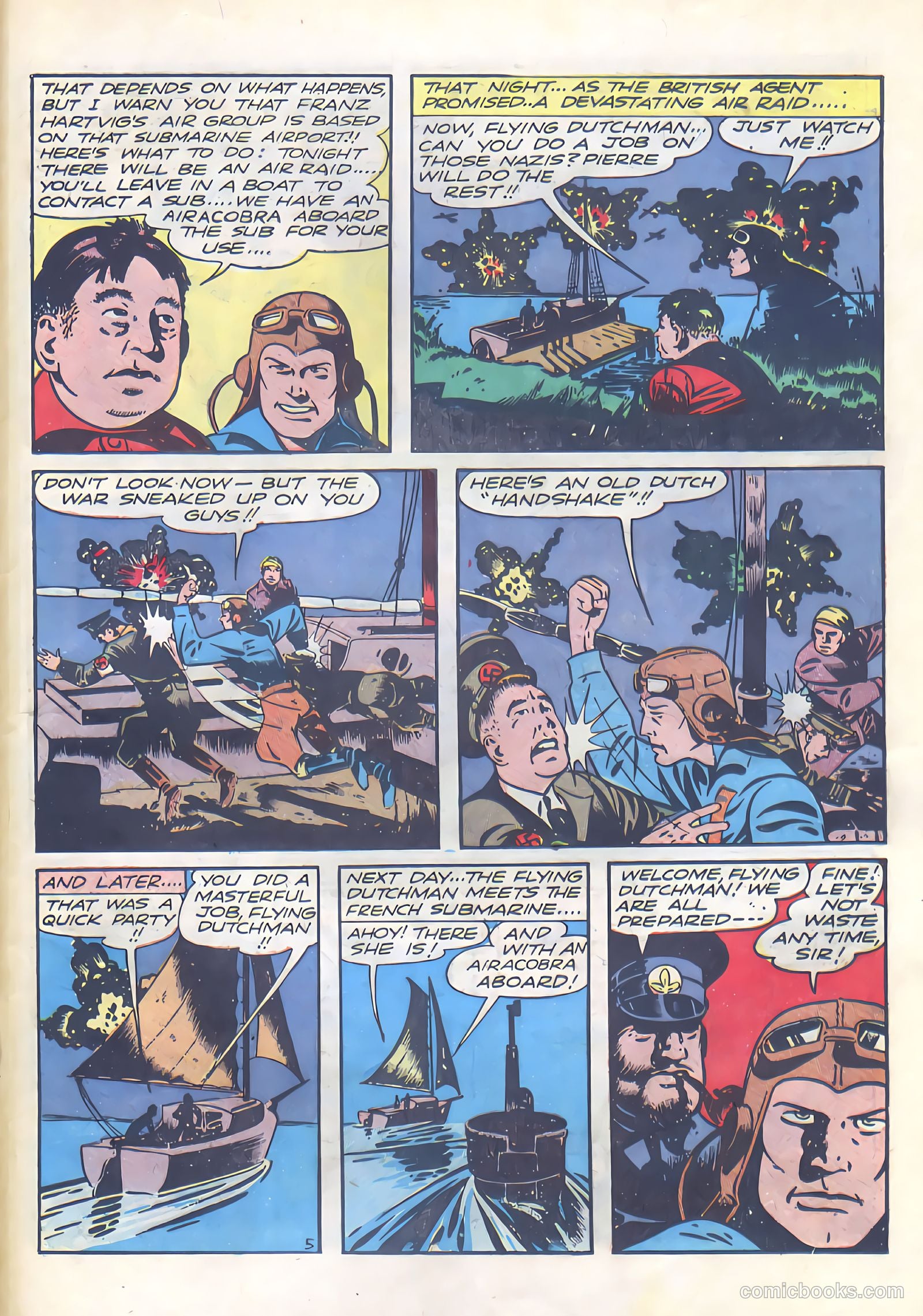 Air Fighters Comics #10 (1943) — page 63 of 68
