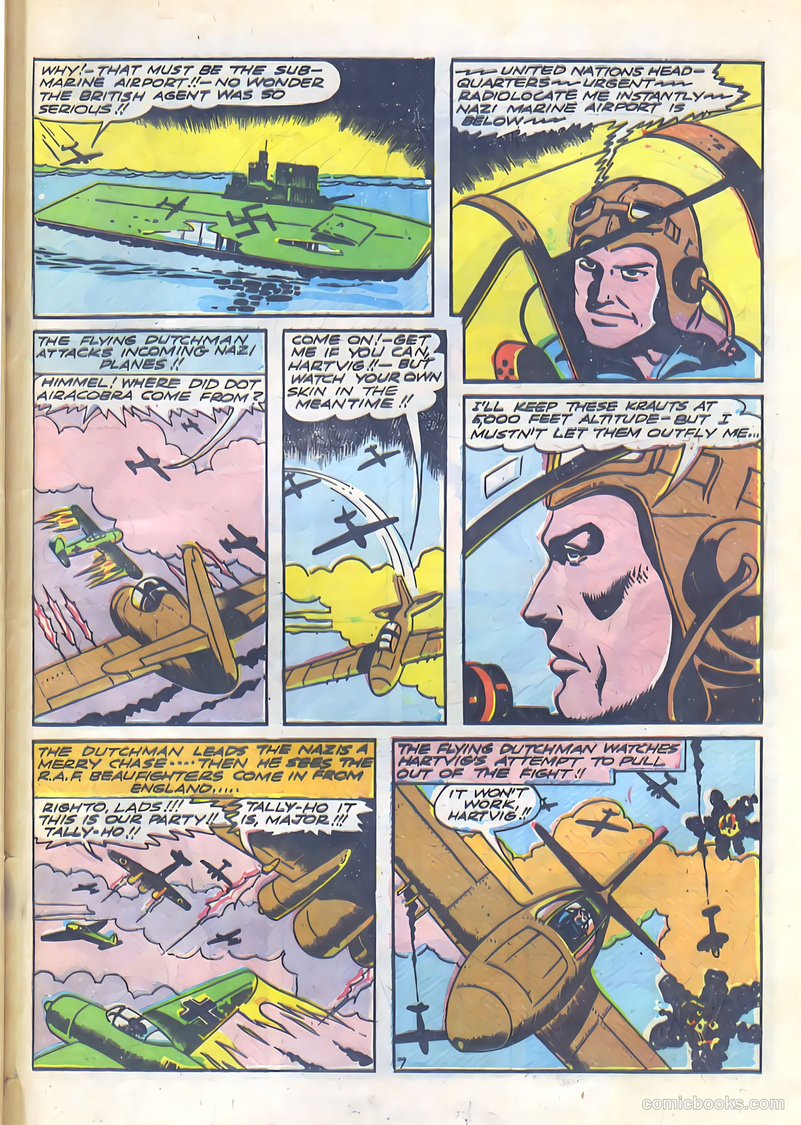 Air Fighters Comics #10 (1943) — page 65 of 68