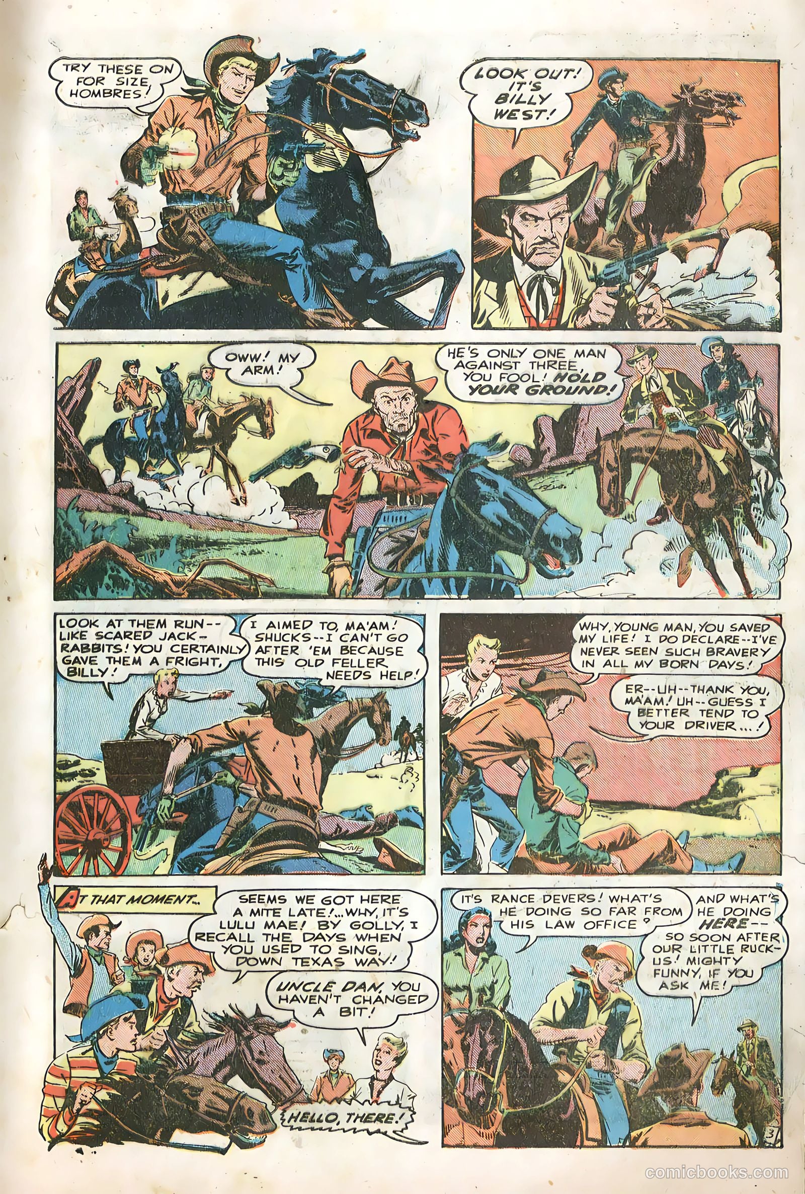Exciting Comics #68 (1949) — page 5 of 36