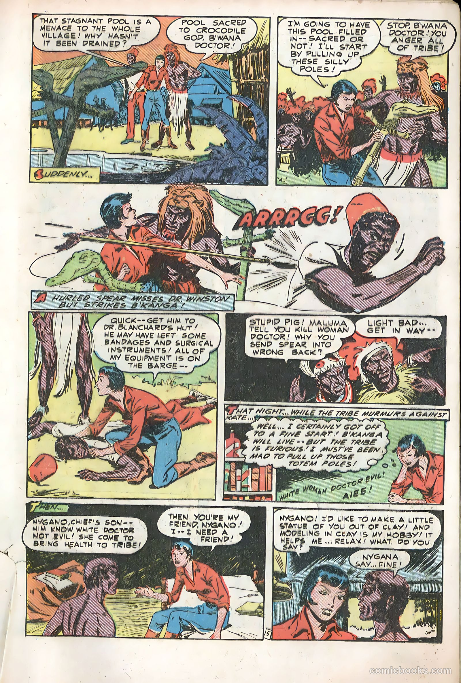 Exciting Comics #68 (1949) — page 17 of 36