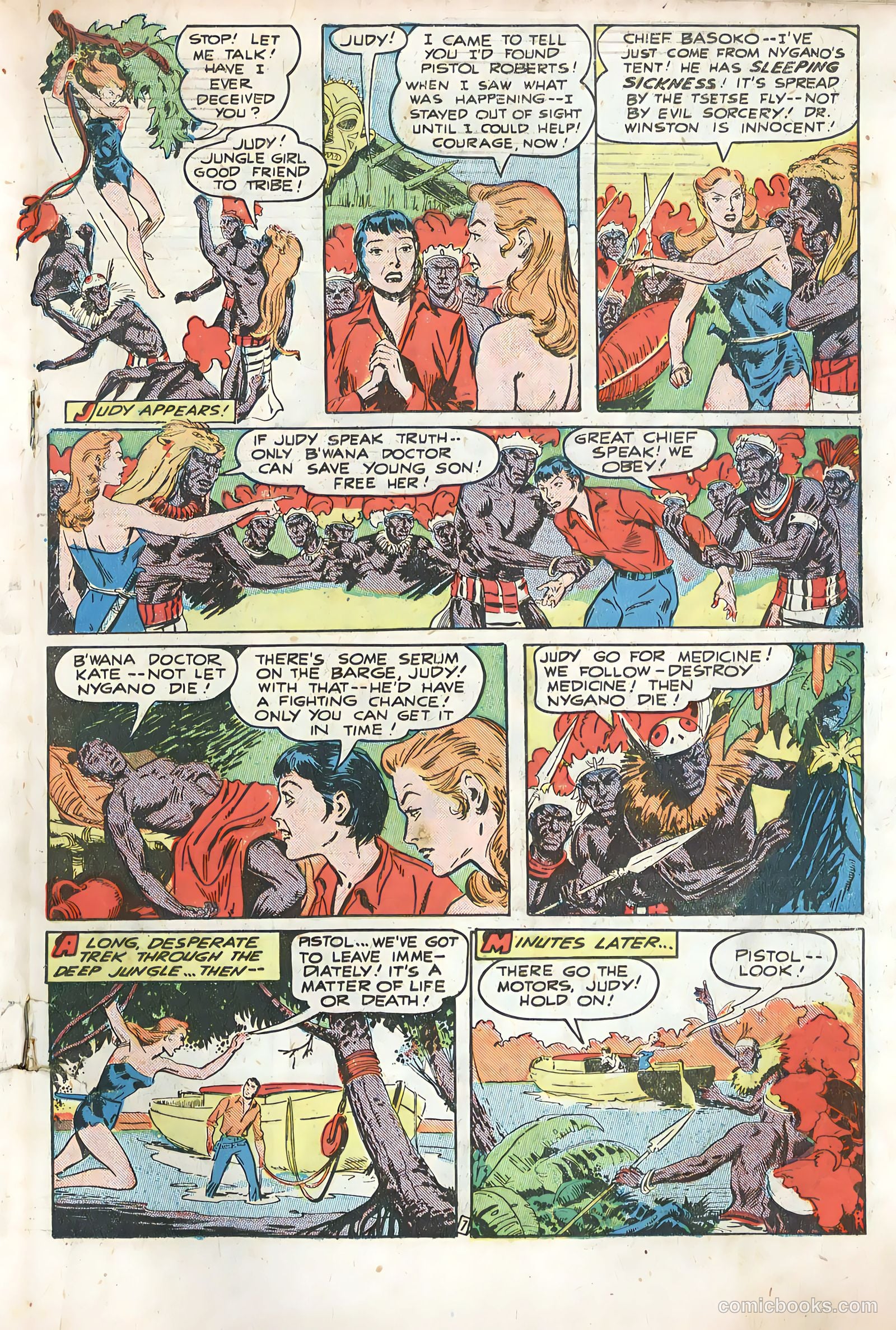 Exciting Comics #68 (1949) — page 19 of 36