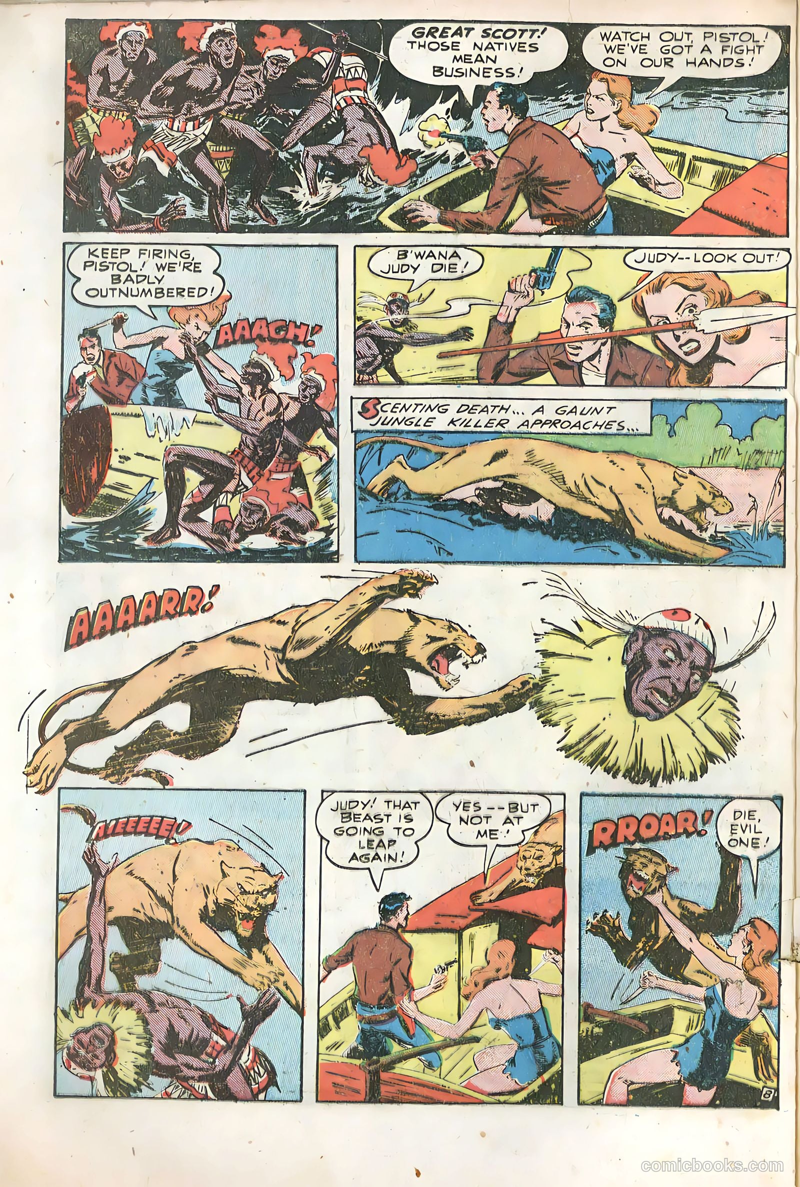 Exciting Comics #68 (1949) — page 20 of 36