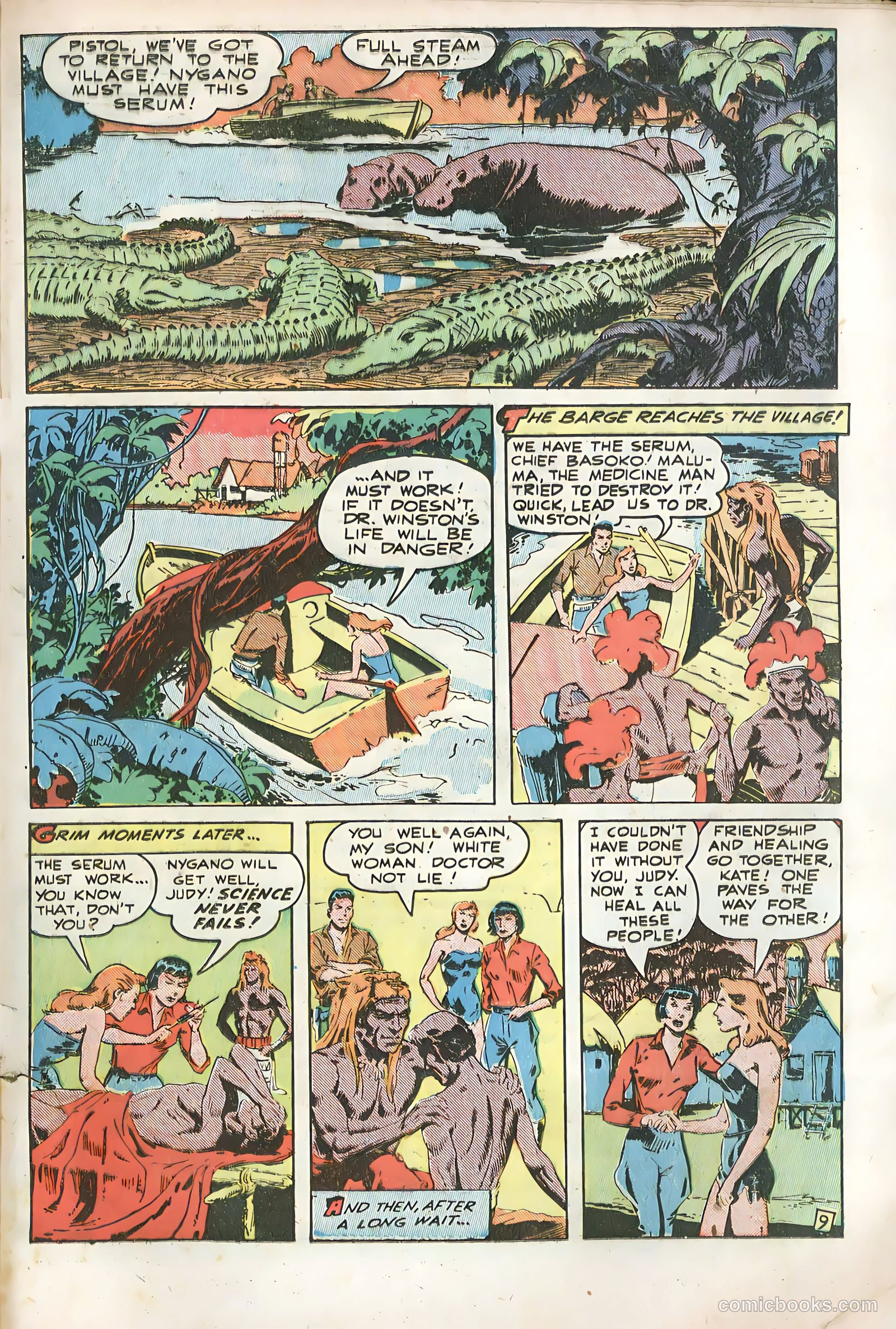 Exciting Comics #68 (1949) — page 21 of 36