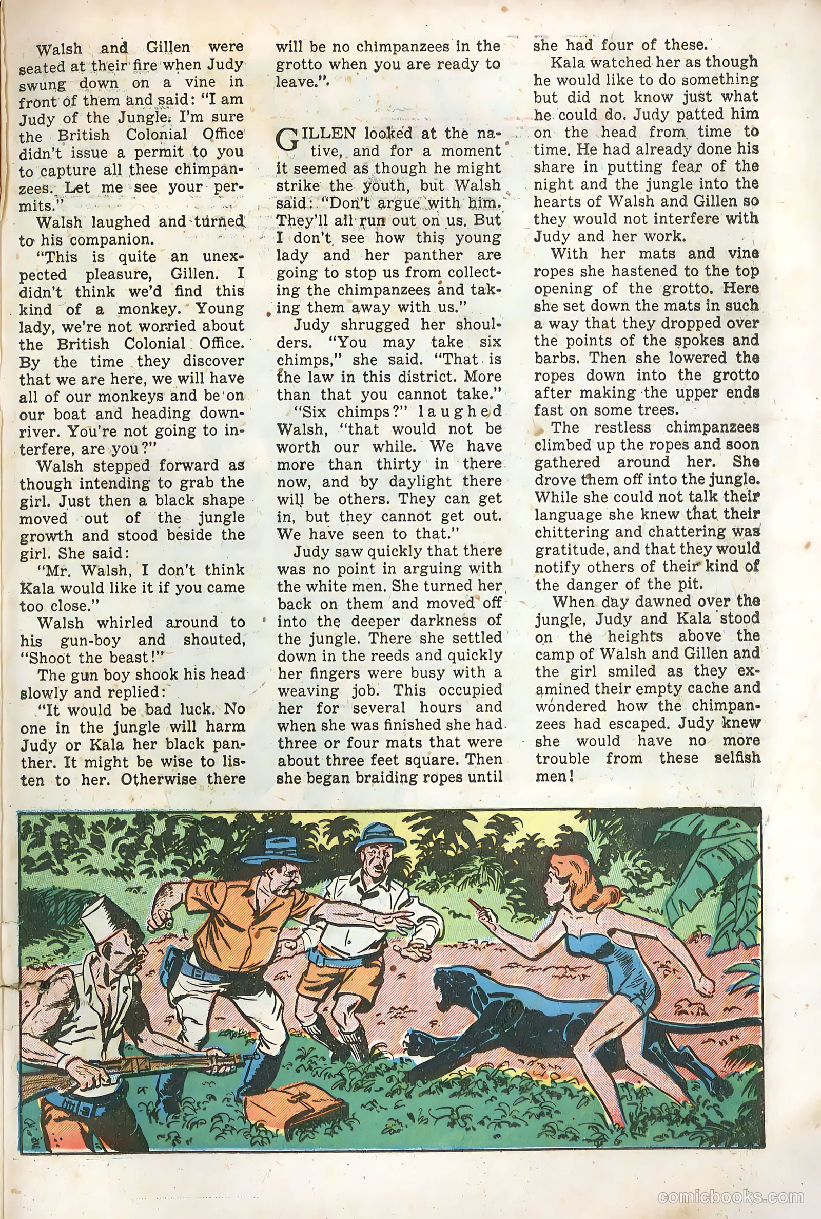 Exciting Comics #68 (1949) — page 23 of 36