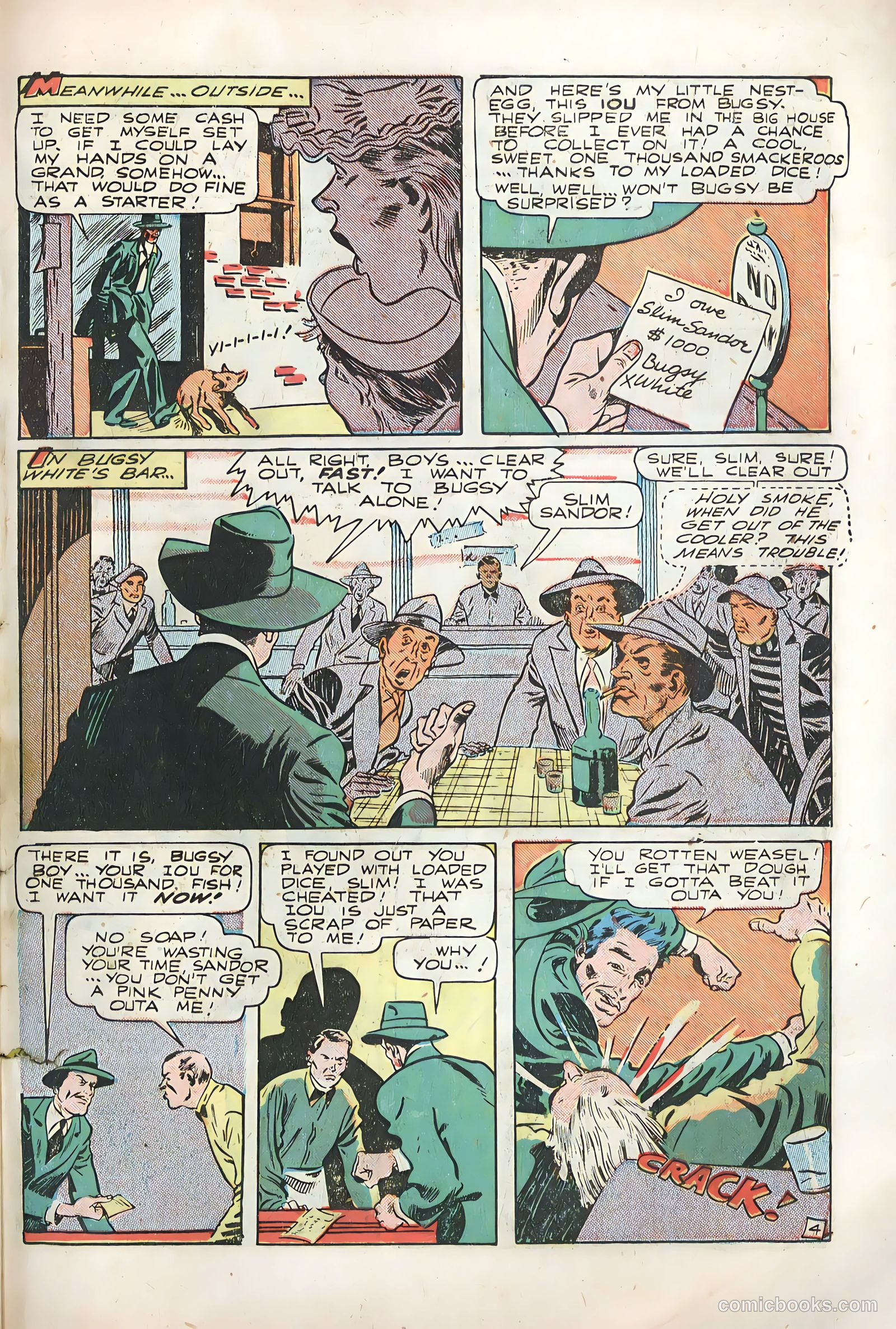 Exciting Comics #68 (1949) — page 27 of 36
