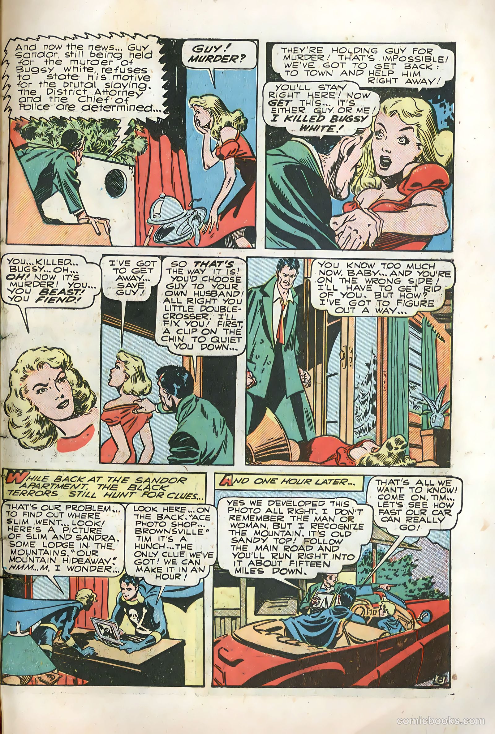 Exciting Comics #68 (1949) — page 31 of 36