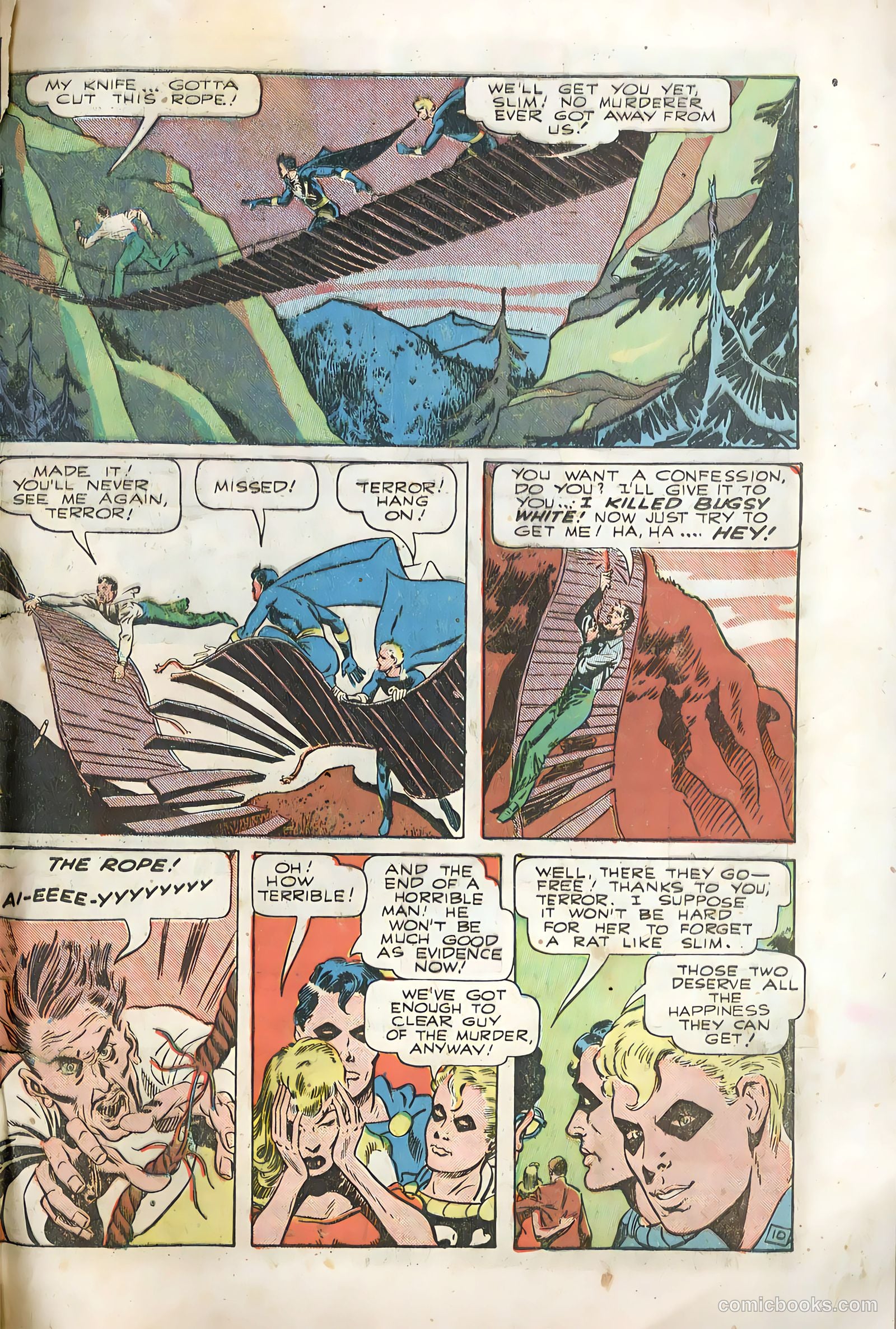 Exciting Comics #68 (1949) — page 33 of 36
