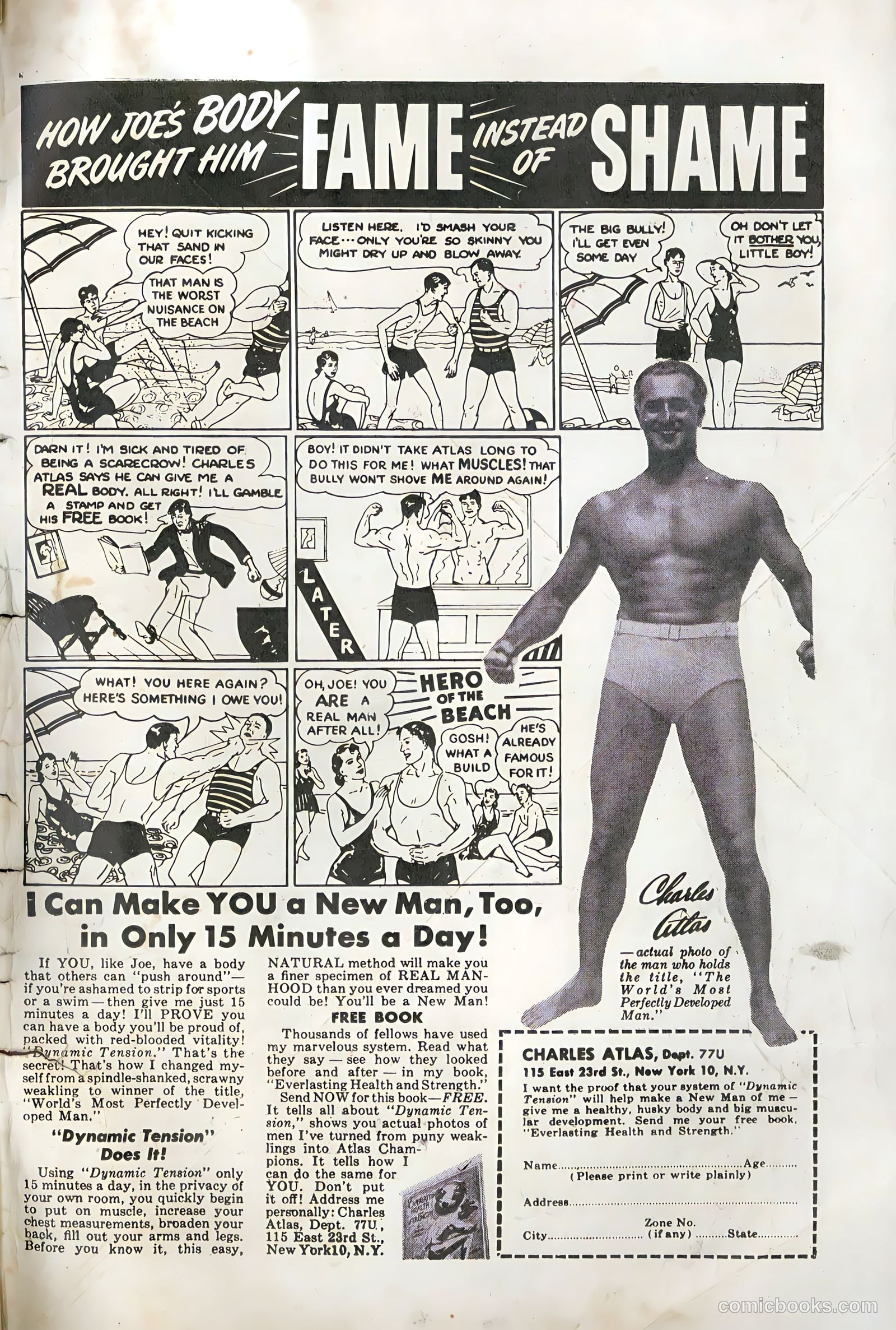 Exciting Comics #68 (1949) — page 35 of 36