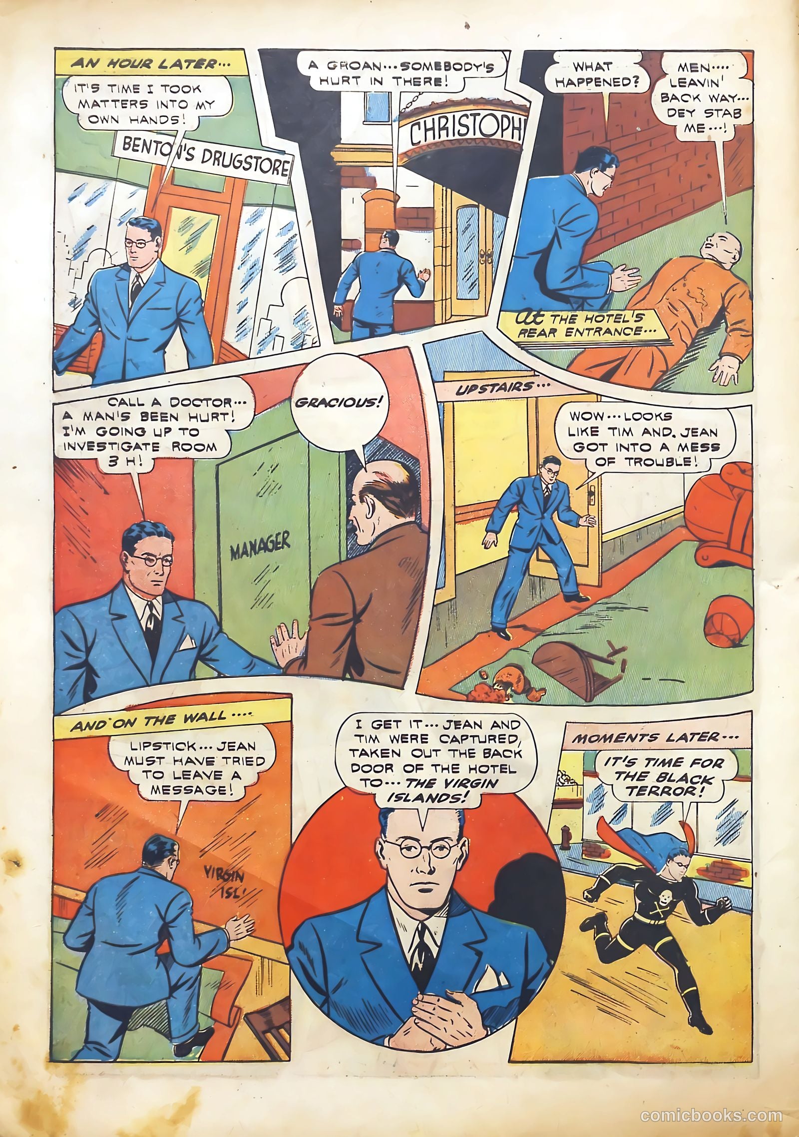 Exciting Comics #26 (1943) — page 6 of 68
