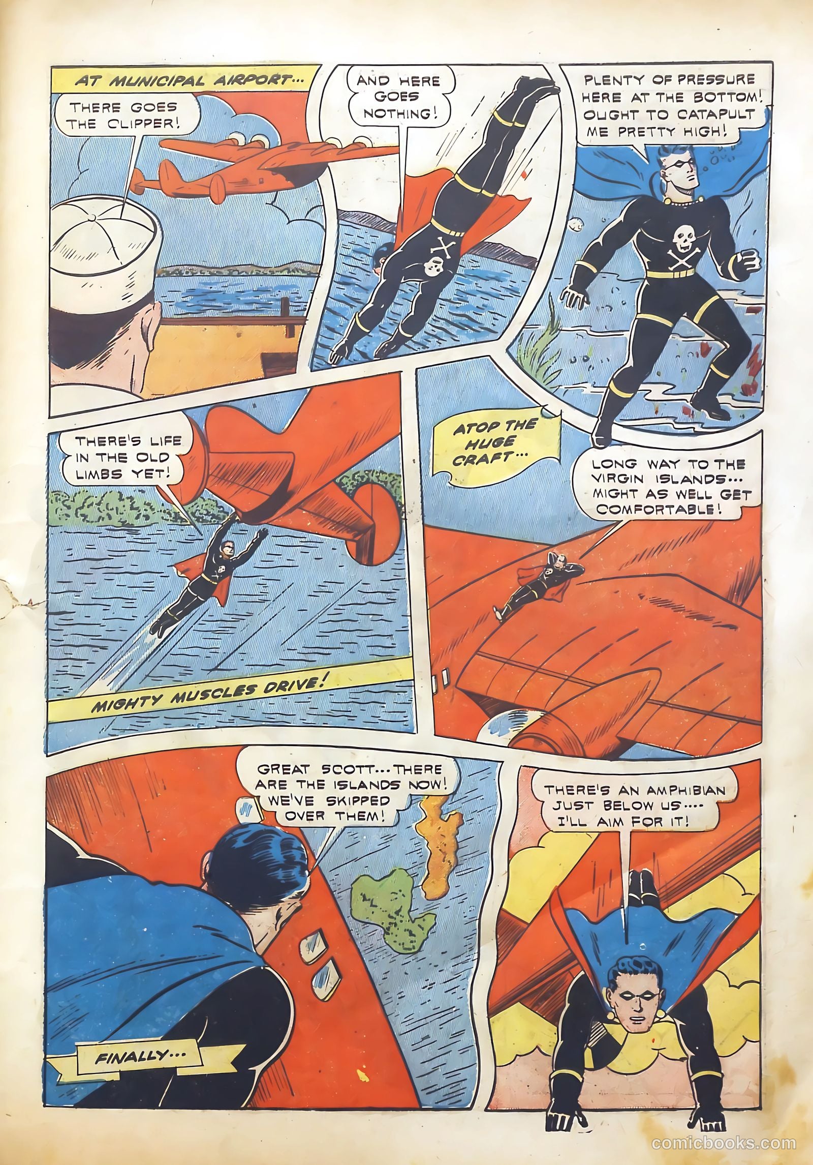 Exciting Comics #26 (1943) — page 7 of 68