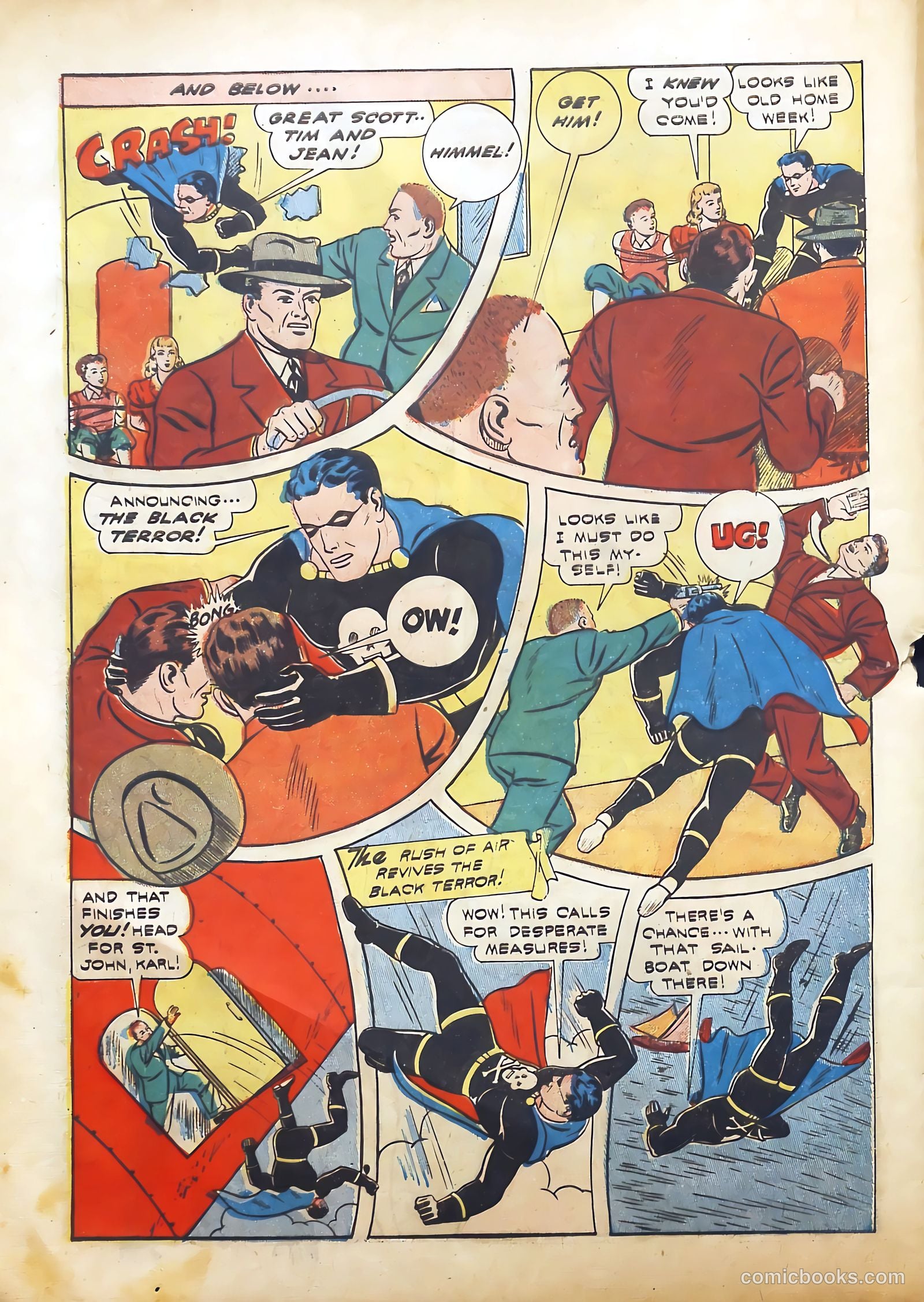 Exciting Comics #26 (1943) — page 8 of 68