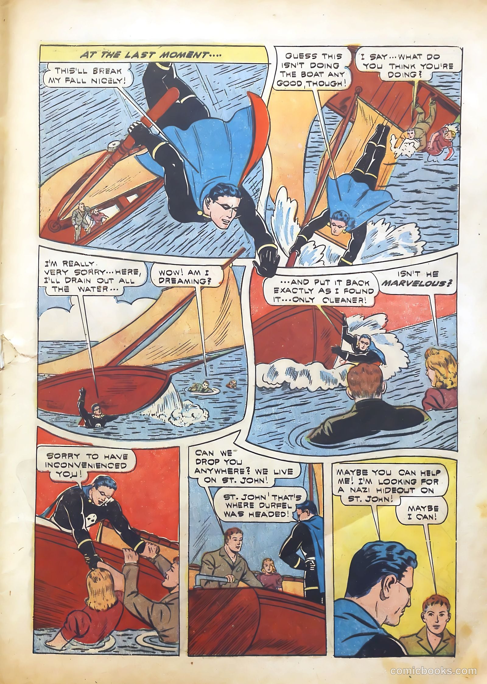 Exciting Comics #26 (1943) — page 9 of 68