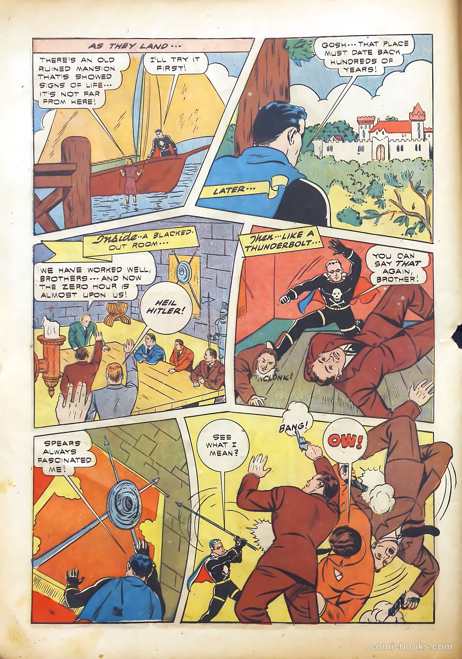 Exciting Comics #26 (1943) — page 10 of 68