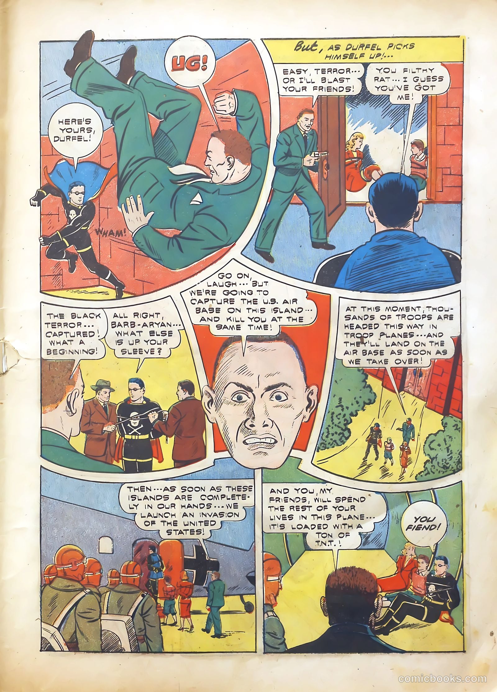 Exciting Comics #26 (1943) — page 11 of 68
