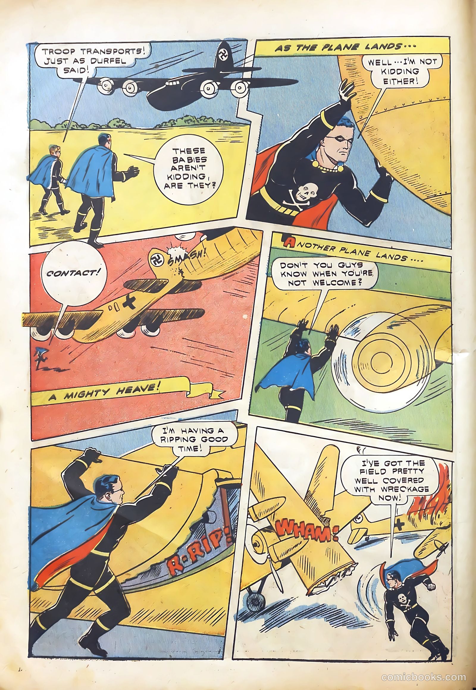 Exciting Comics #26 (1943) — page 14 of 68