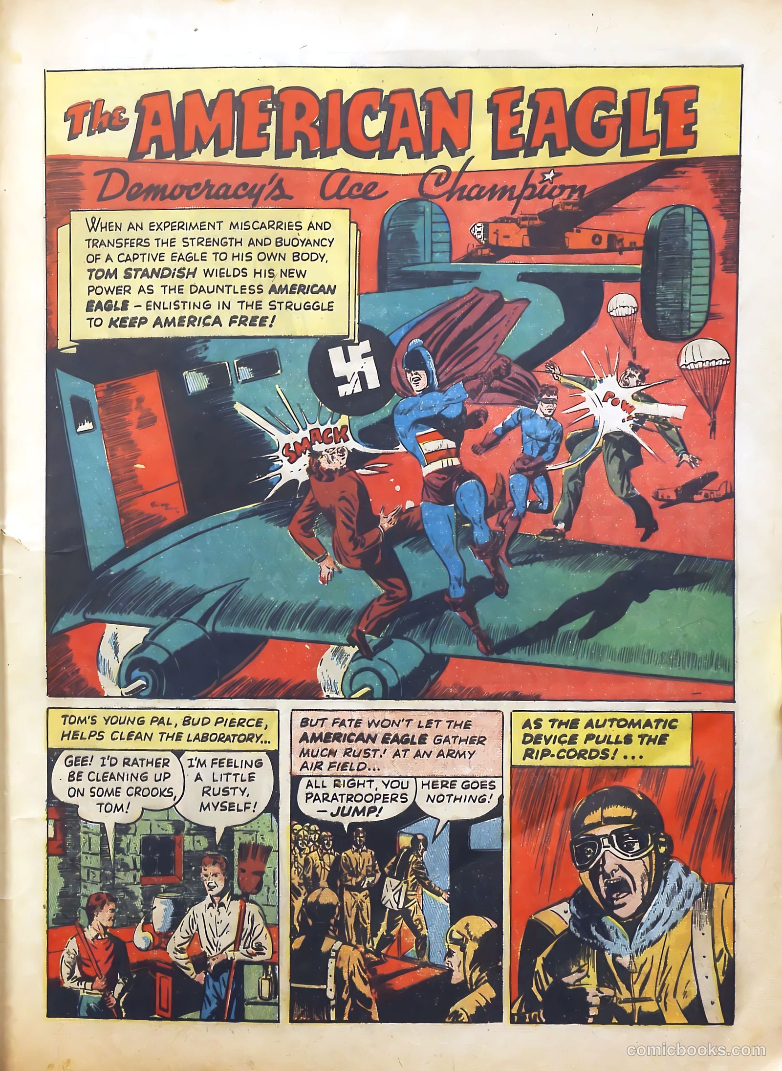 Exciting Comics #26 (1943) — page 17 of 68