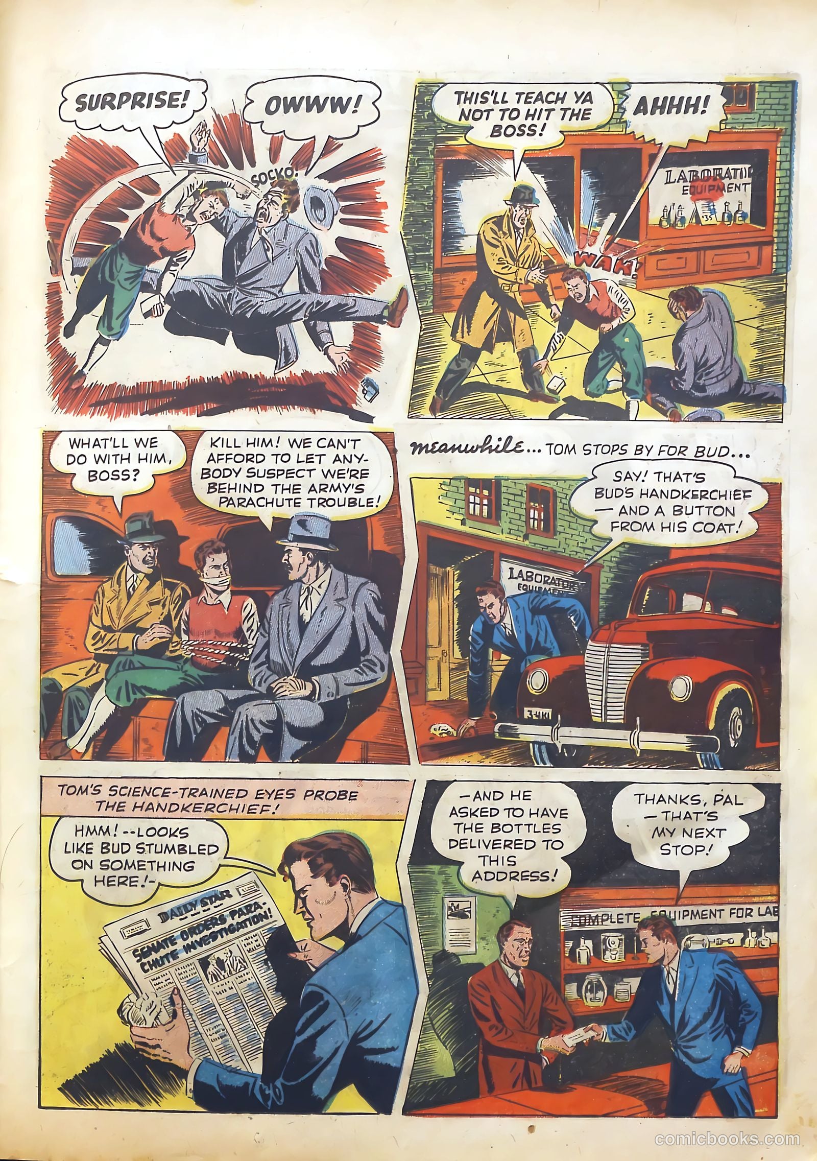 Exciting Comics #26 (1943) — page 19 of 68