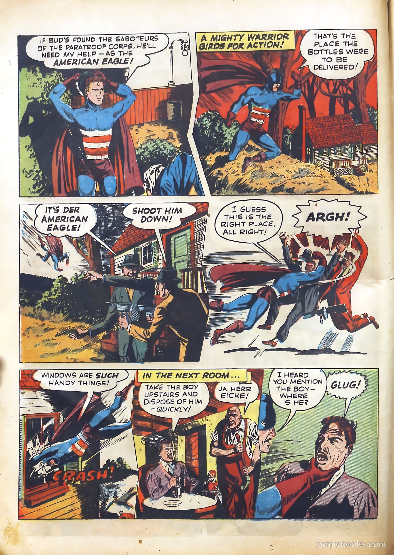 Exciting Comics #26 (1943) — page 20 of 68