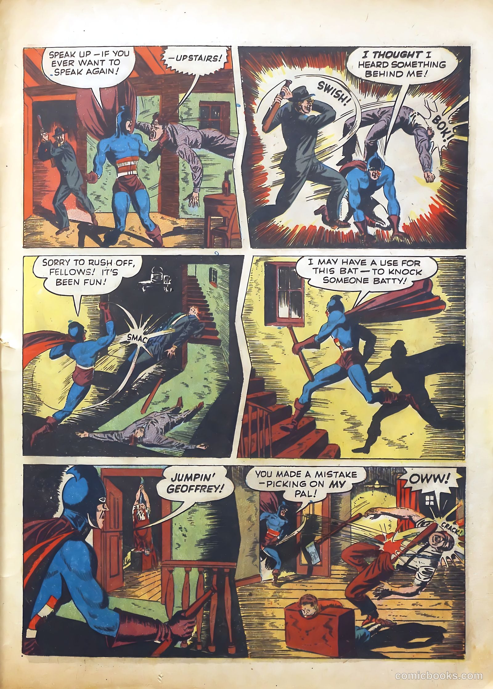 Exciting Comics #26 (1943) — page 21 of 68