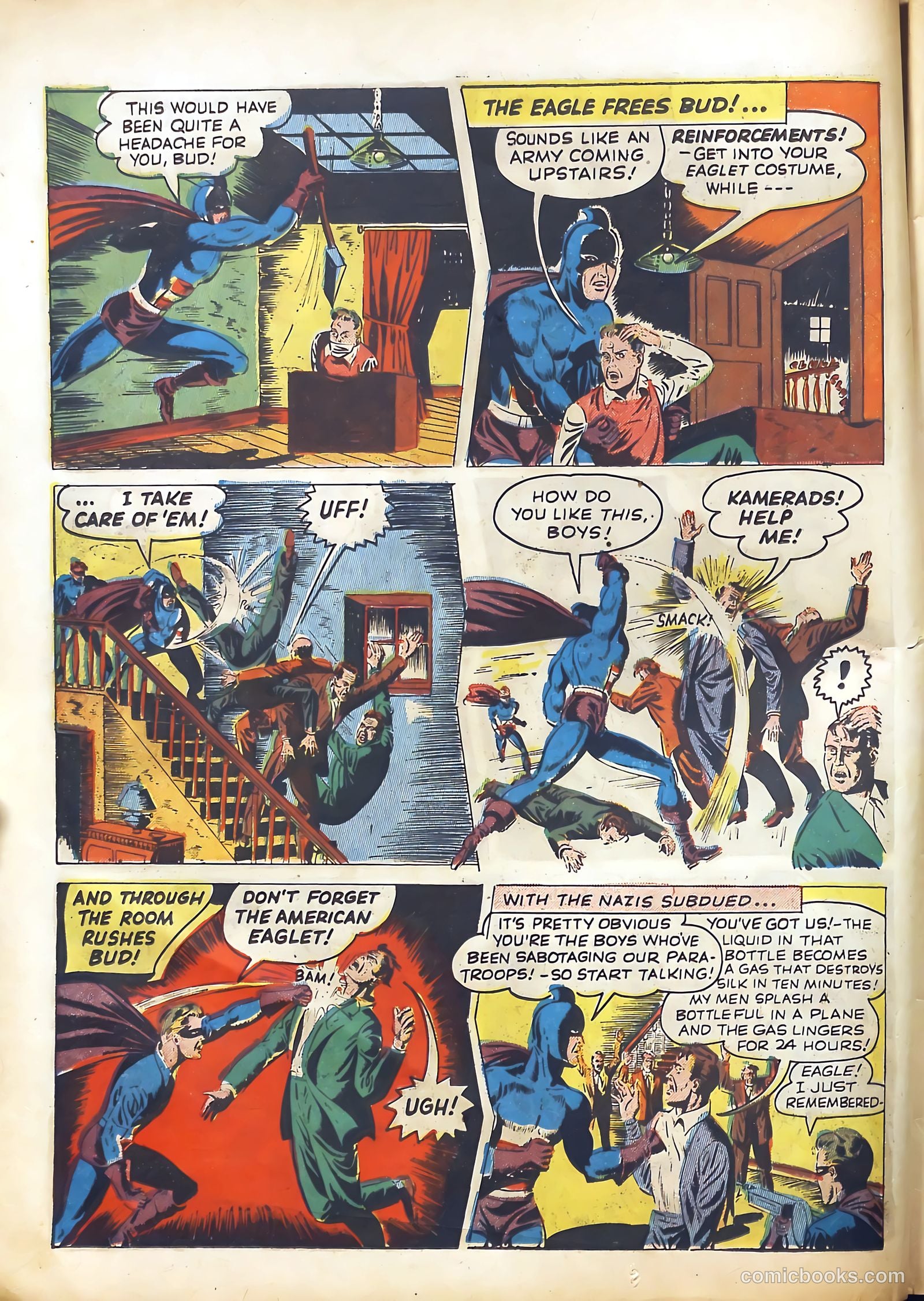 Exciting Comics #26 (1943) — page 22 of 68