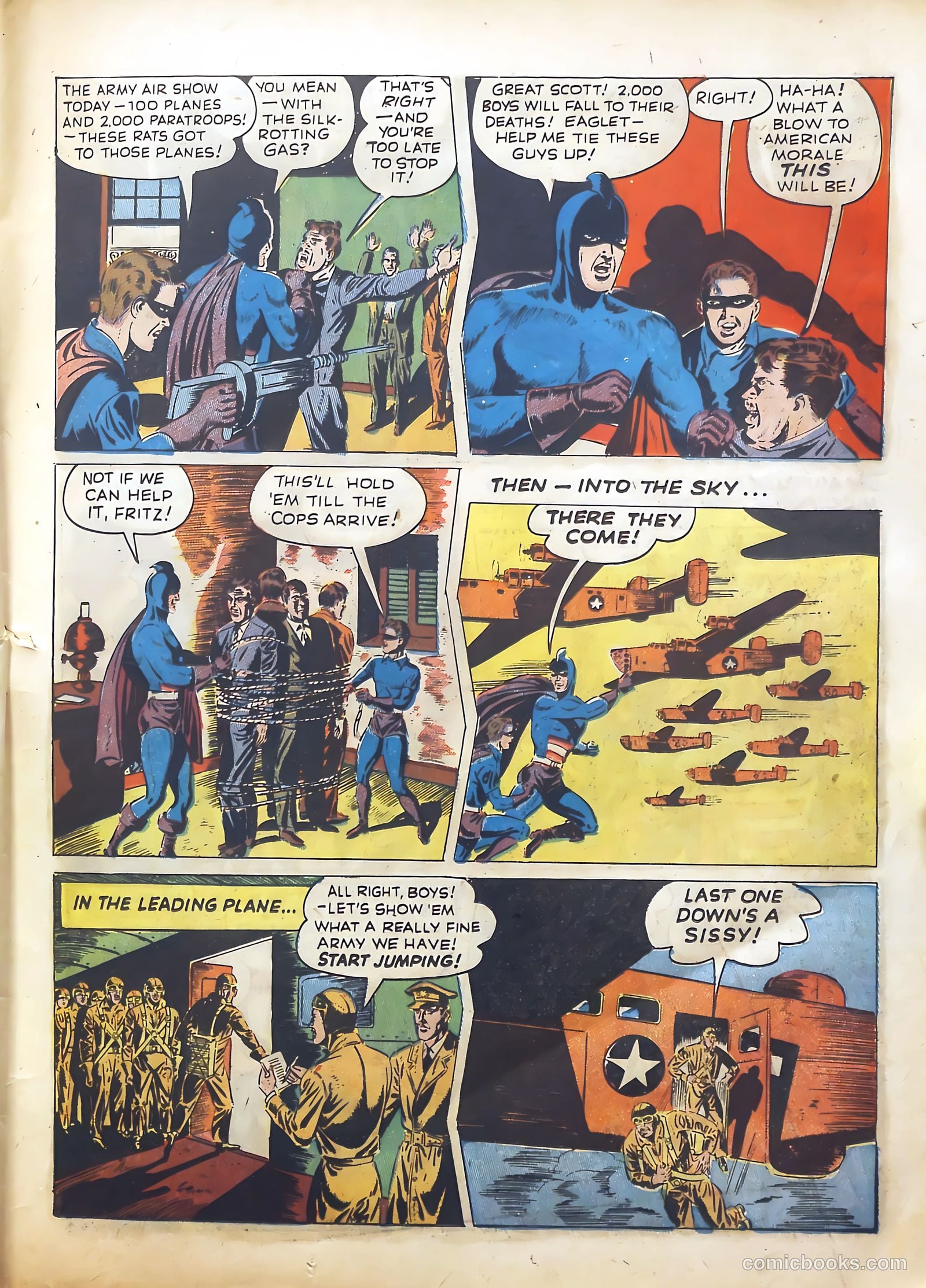 Exciting Comics #26 (1943) — page 23 of 68