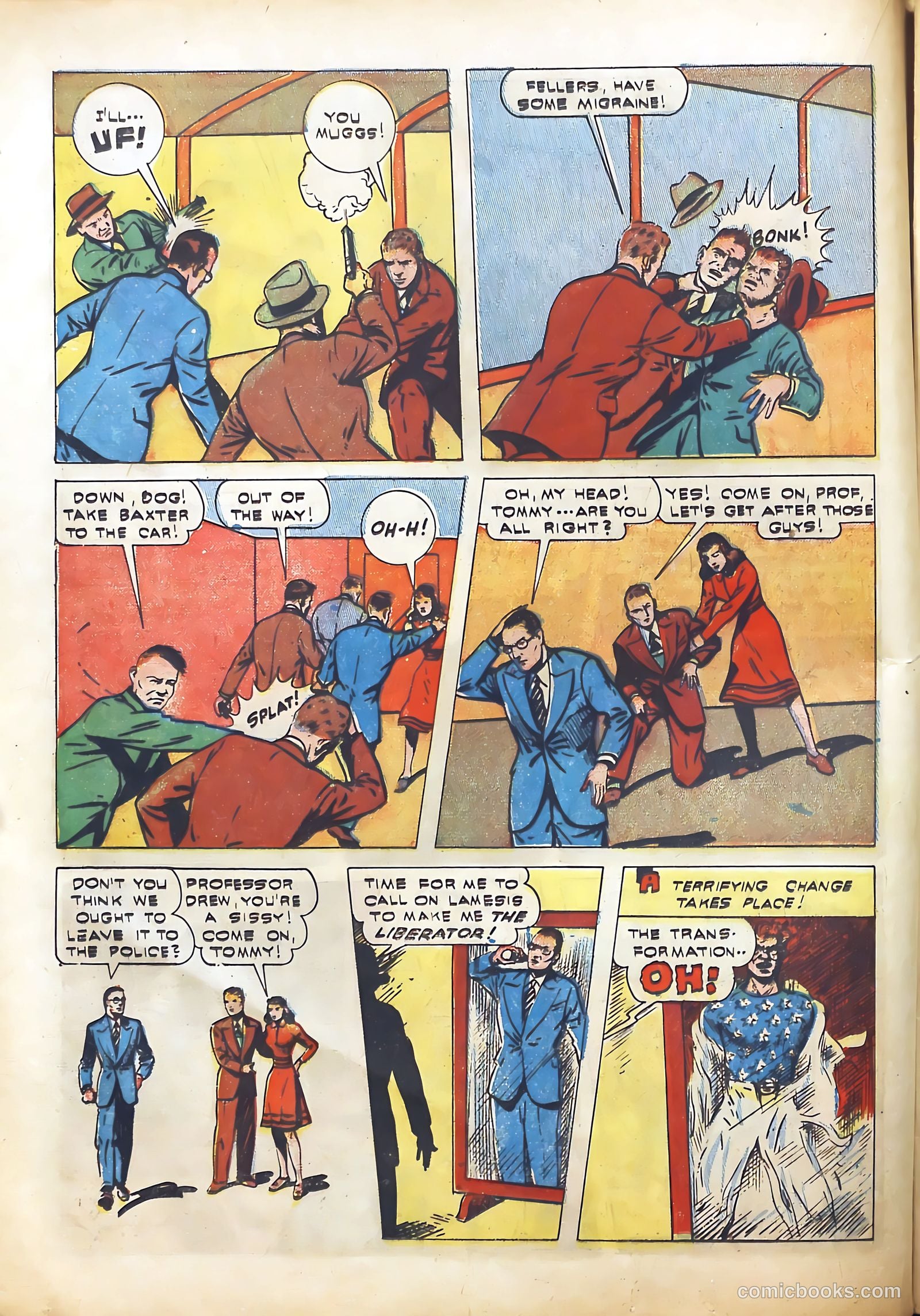 Exciting Comics #26 (1943) — page 28 of 68