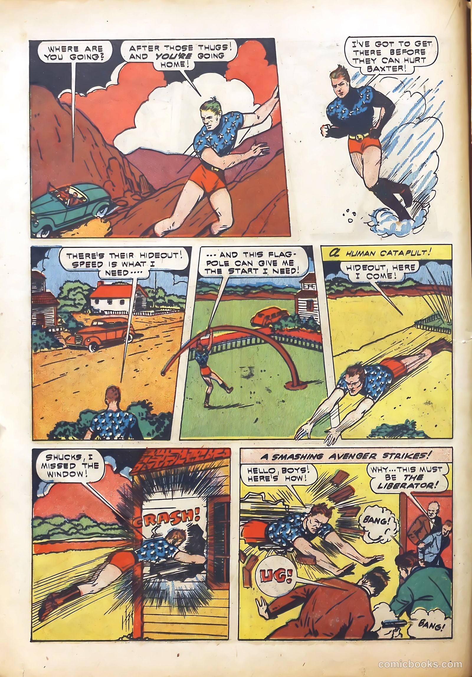 Exciting Comics #26 (1943) — page 30 of 68