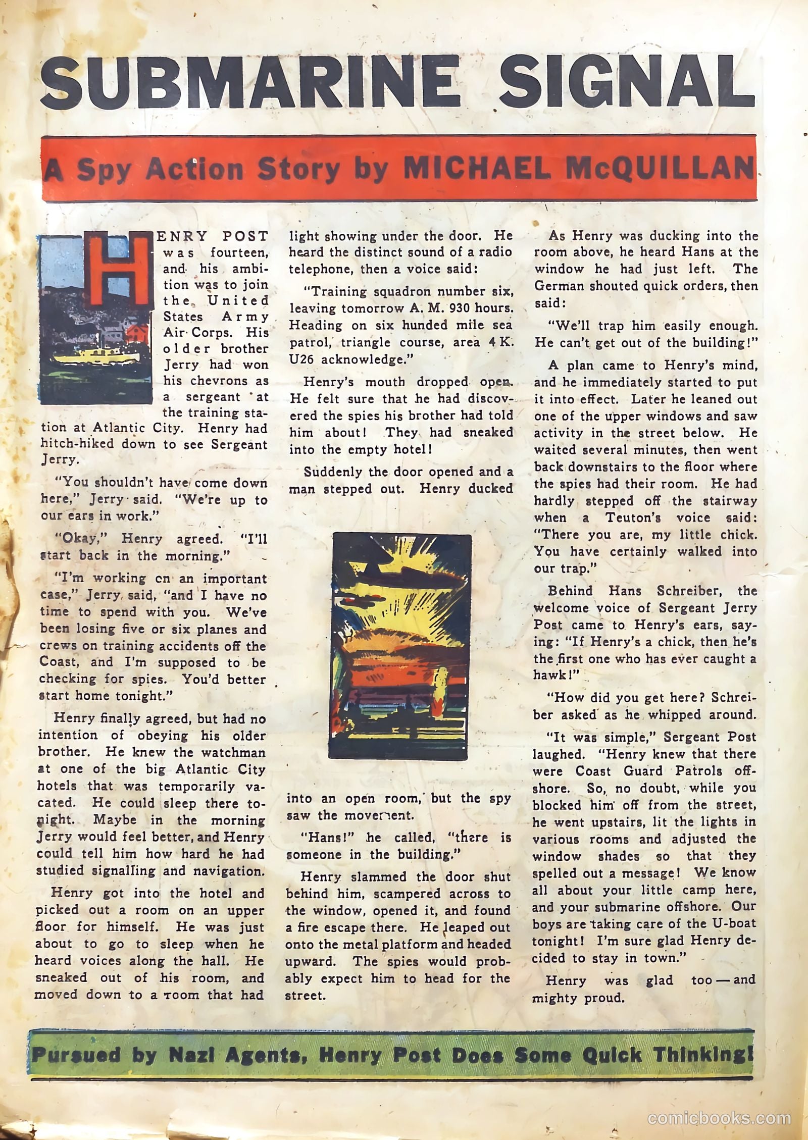 Exciting Comics #26 (1943) — page 34 of 68