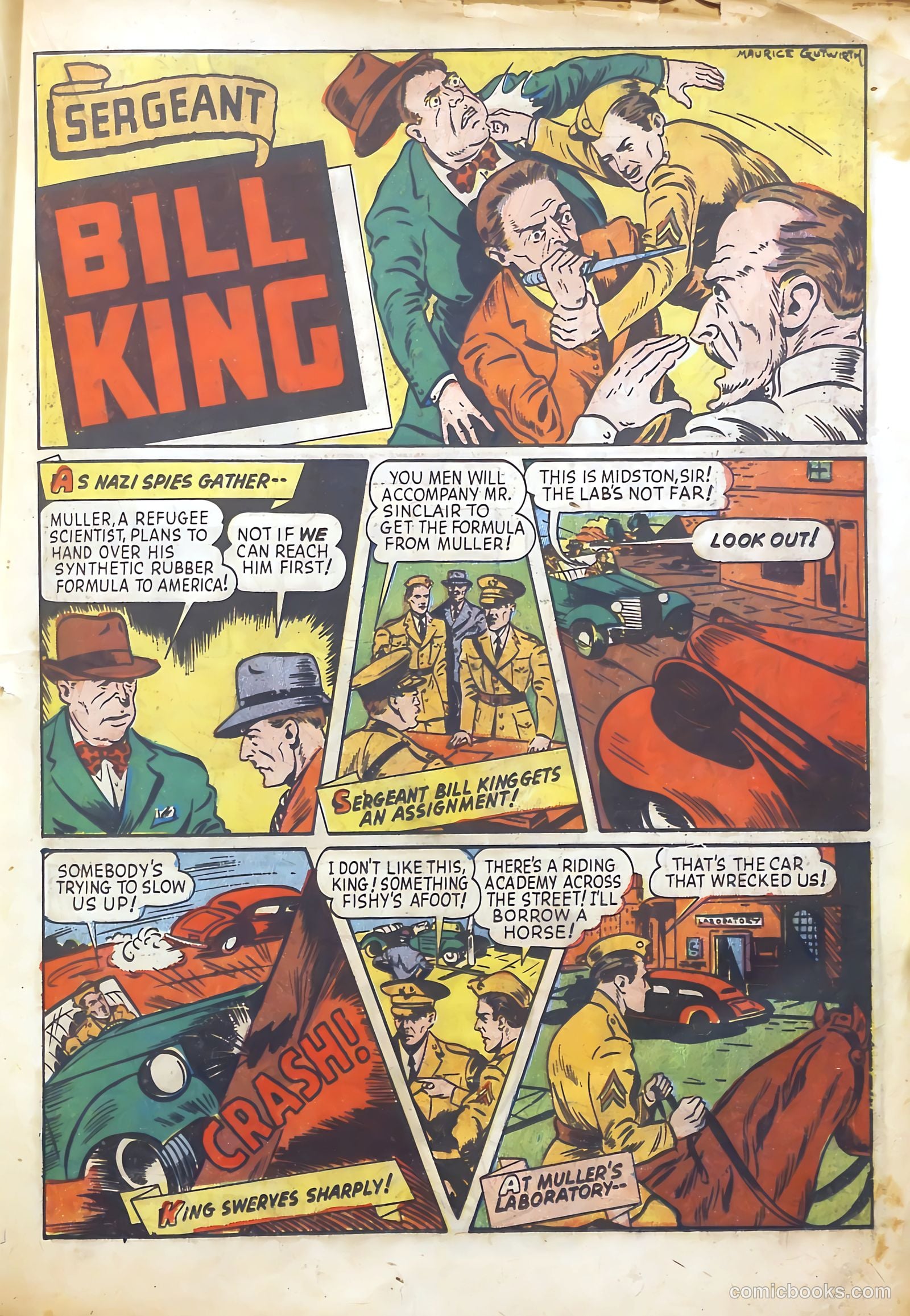 Exciting Comics #26 (1943) — page 35 of 68