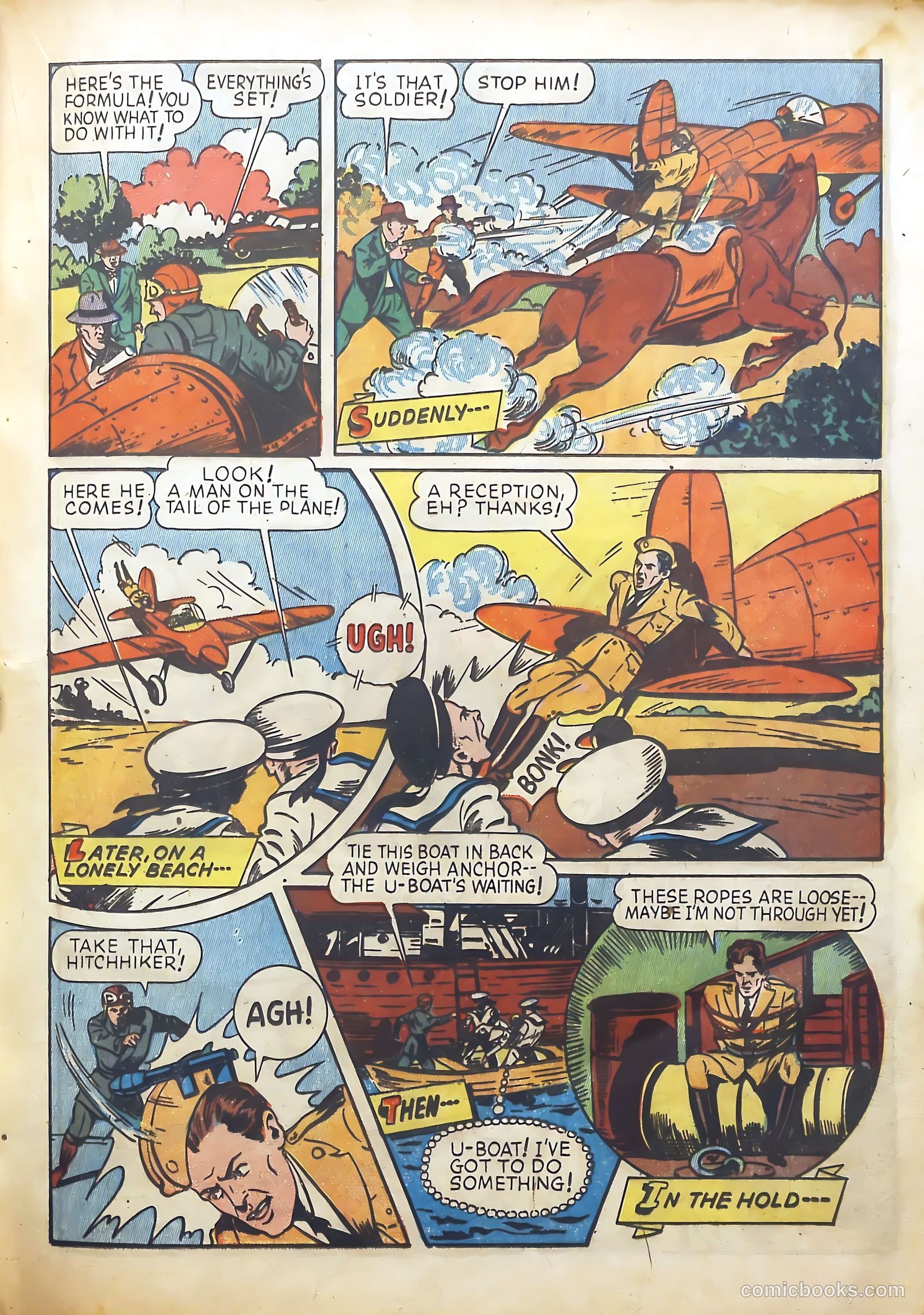 Exciting Comics #26 (1943) — page 37 of 68