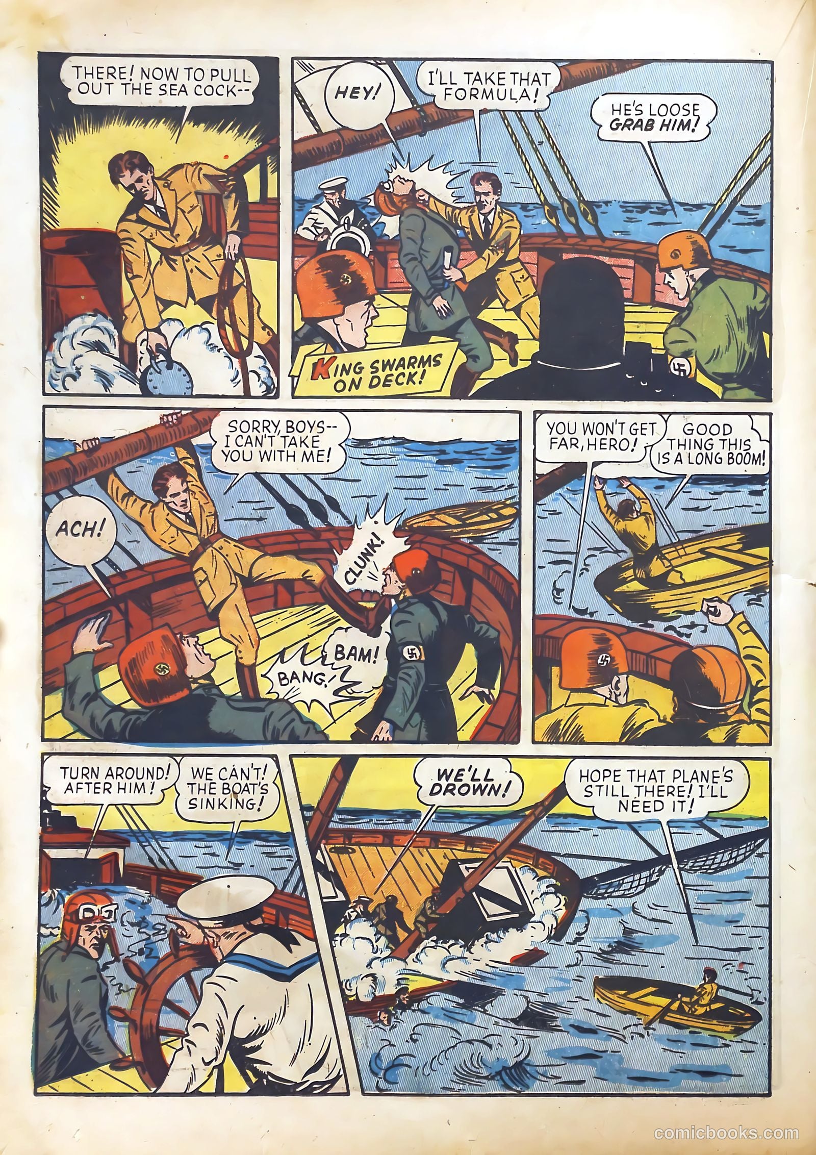 Exciting Comics #26 (1943) — page 38 of 68